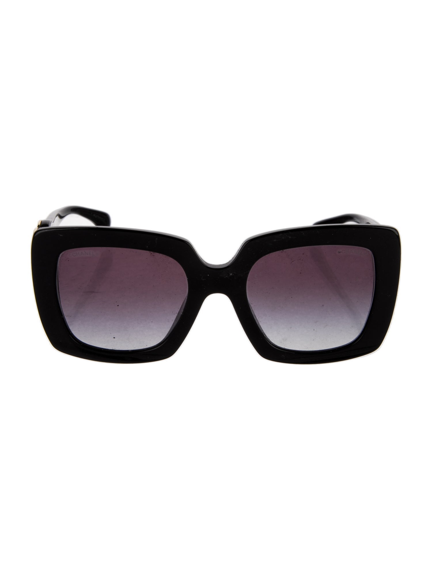 Chanel Interlocking CC Logo Square Sunglasses