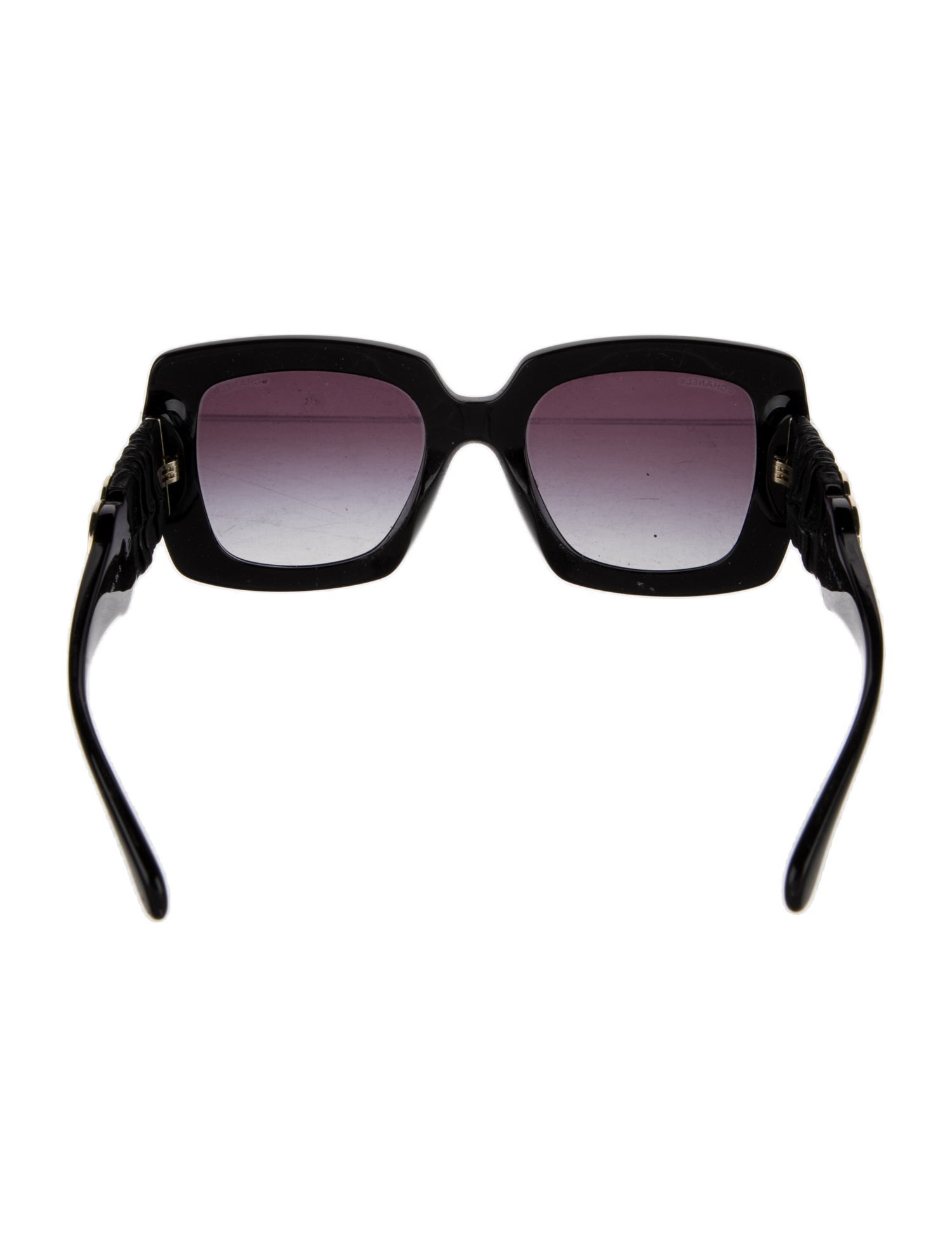 Chanel Interlocking CC Logo Square Sunglasses