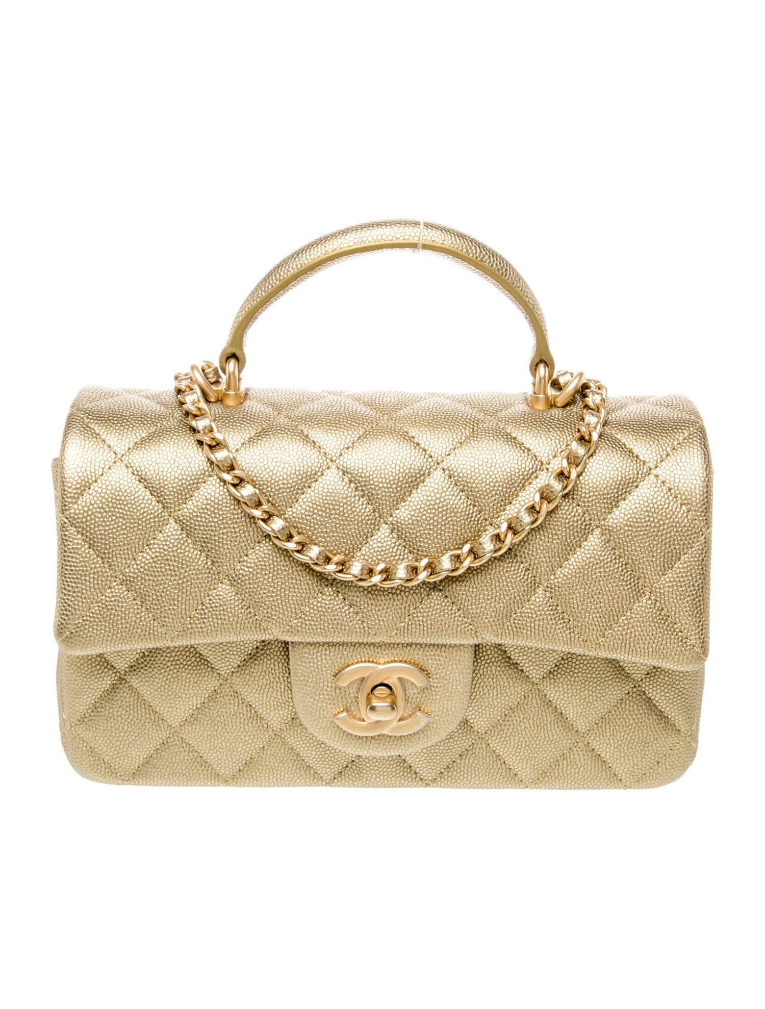 Chanel Classic Rectangular Mini Top Handle Flap Bag
