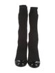 Chanel 2014 Interlocking CC Logo Sock Boots