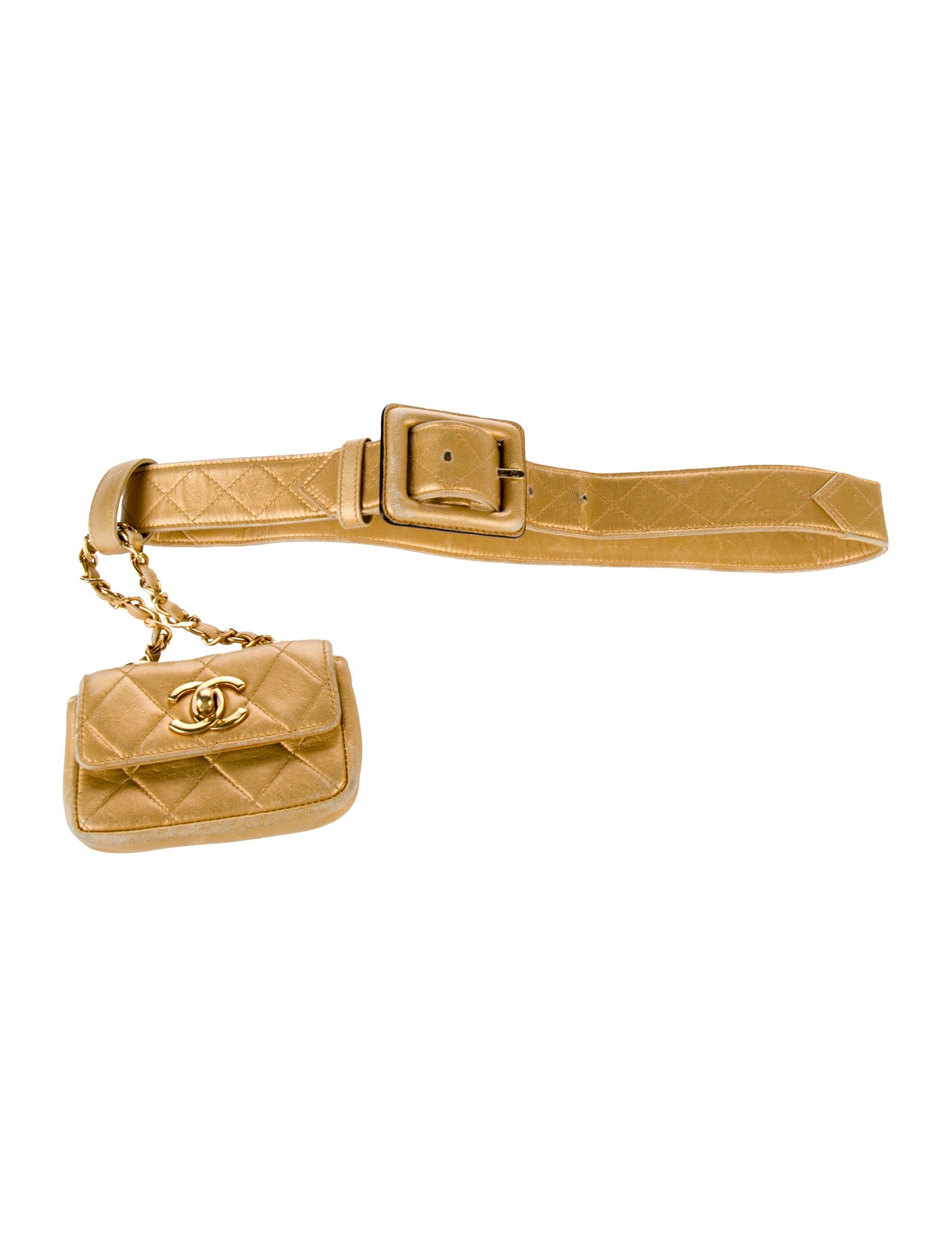 Chanel CC Mini Flap Belt Bag