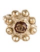 Chanel Gripoix CC Cocktail Ring