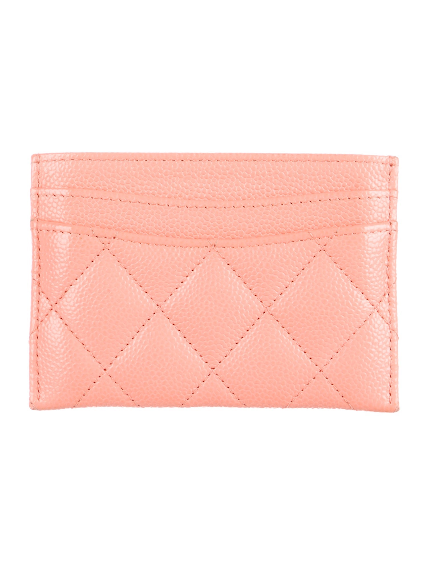 Chanel Interlocking CC Logo Leather Card Holder