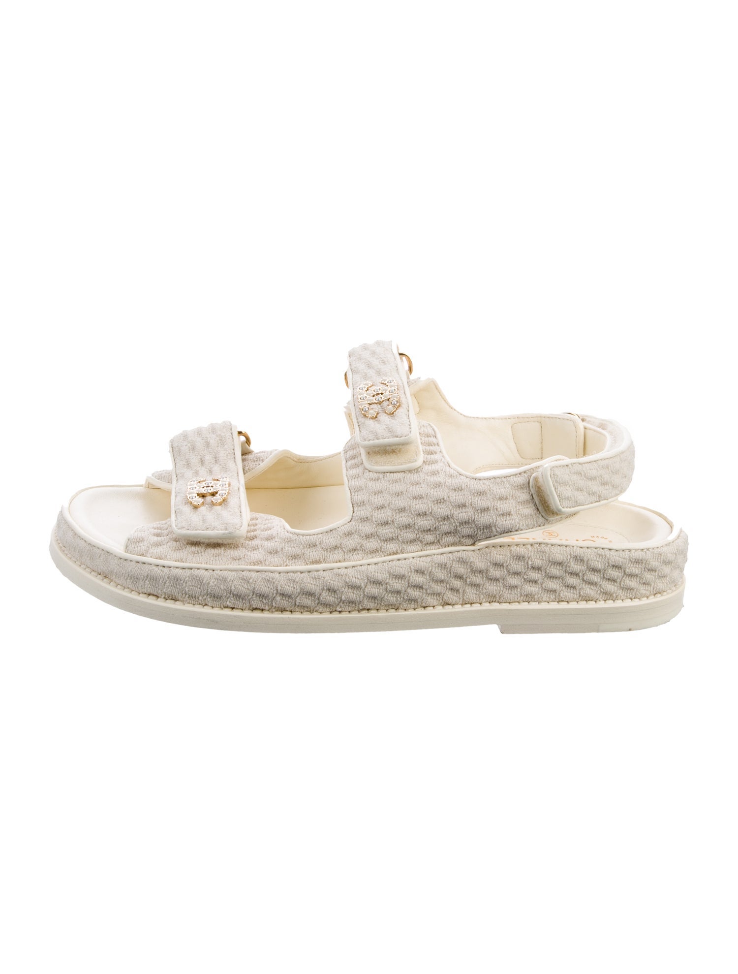 Chanel Interlocking CC Logo Espadrilles