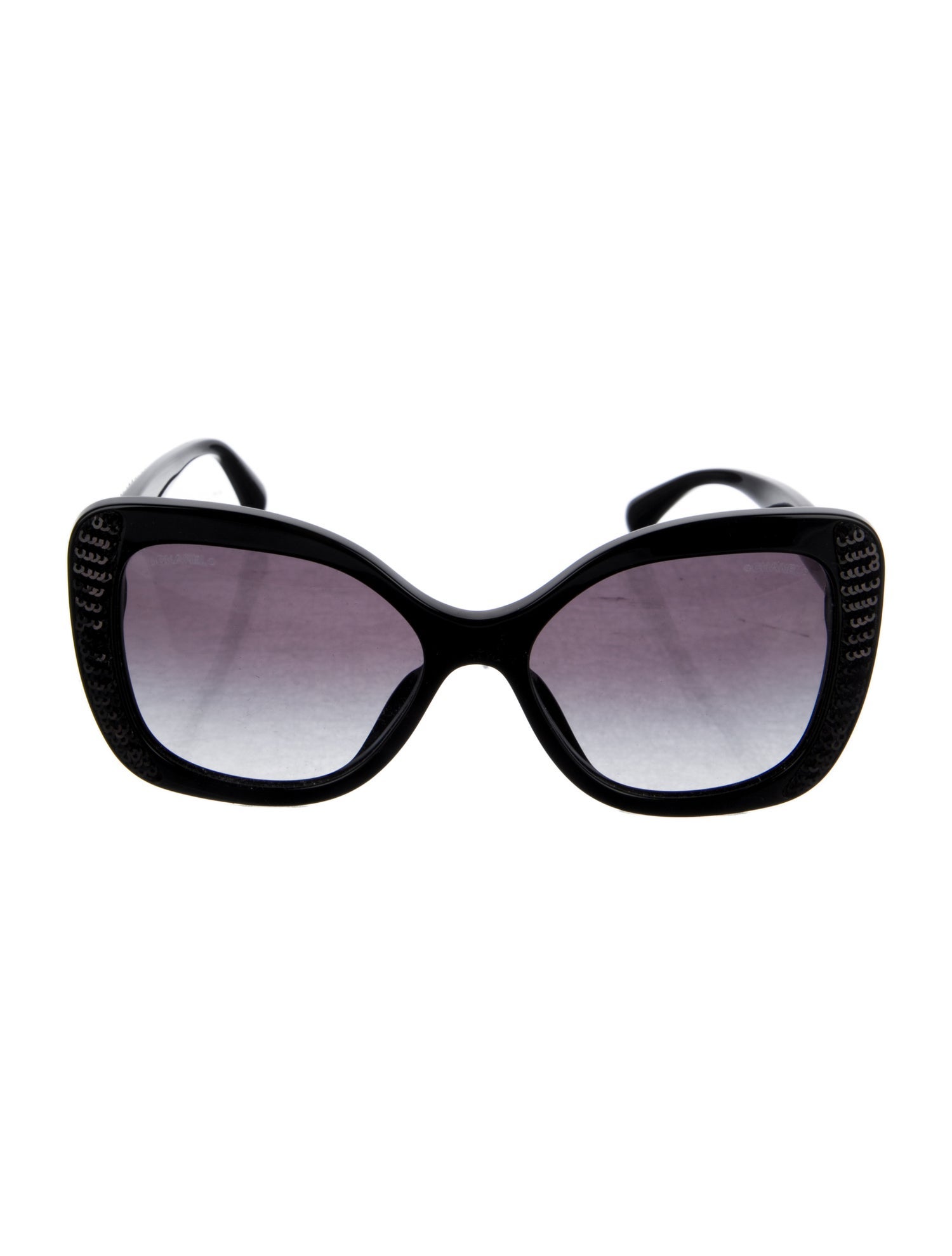 Chanel Interlocking CC Logo Oversize Sunglasses