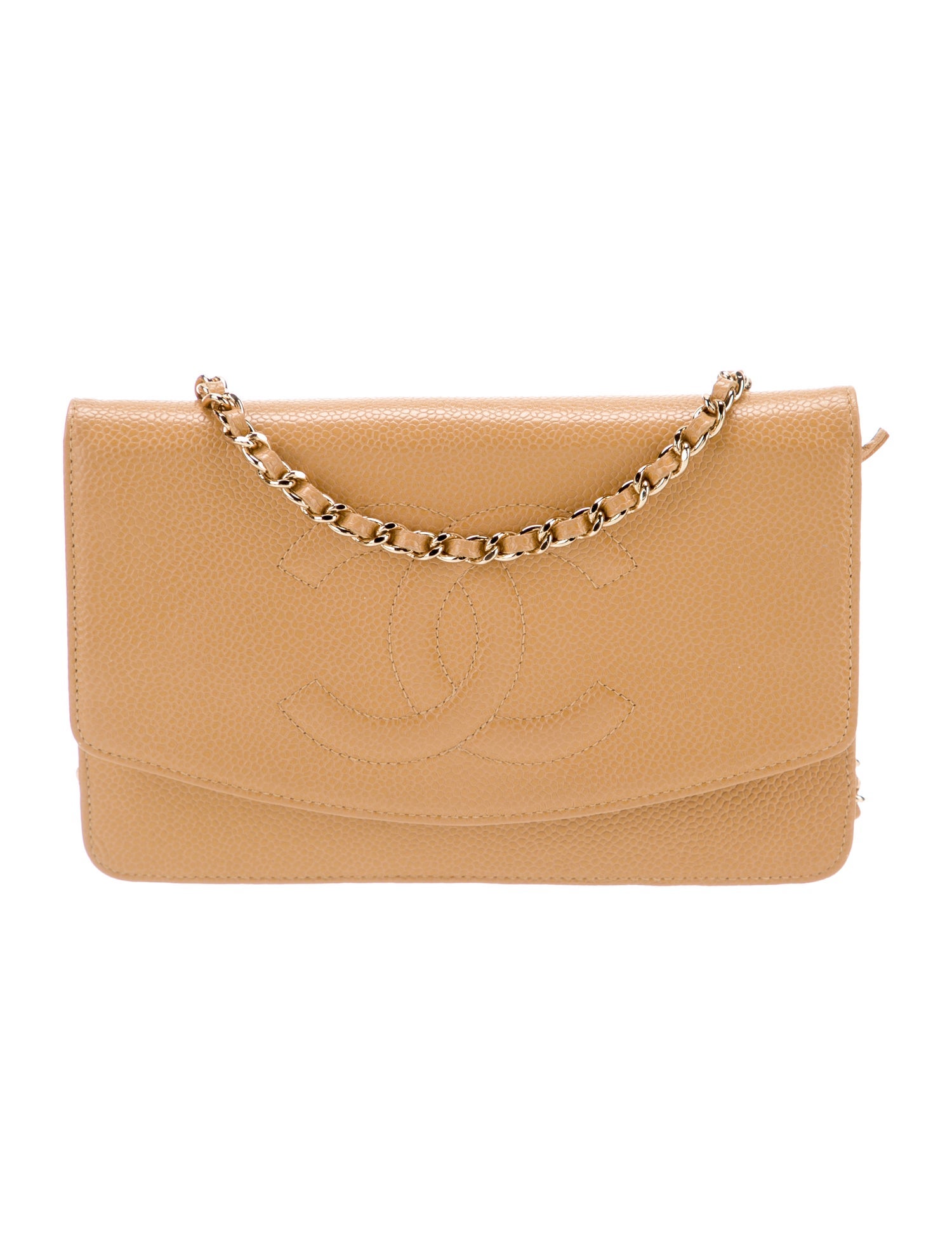 Chanel Caviar Timeless Wallet on Chain