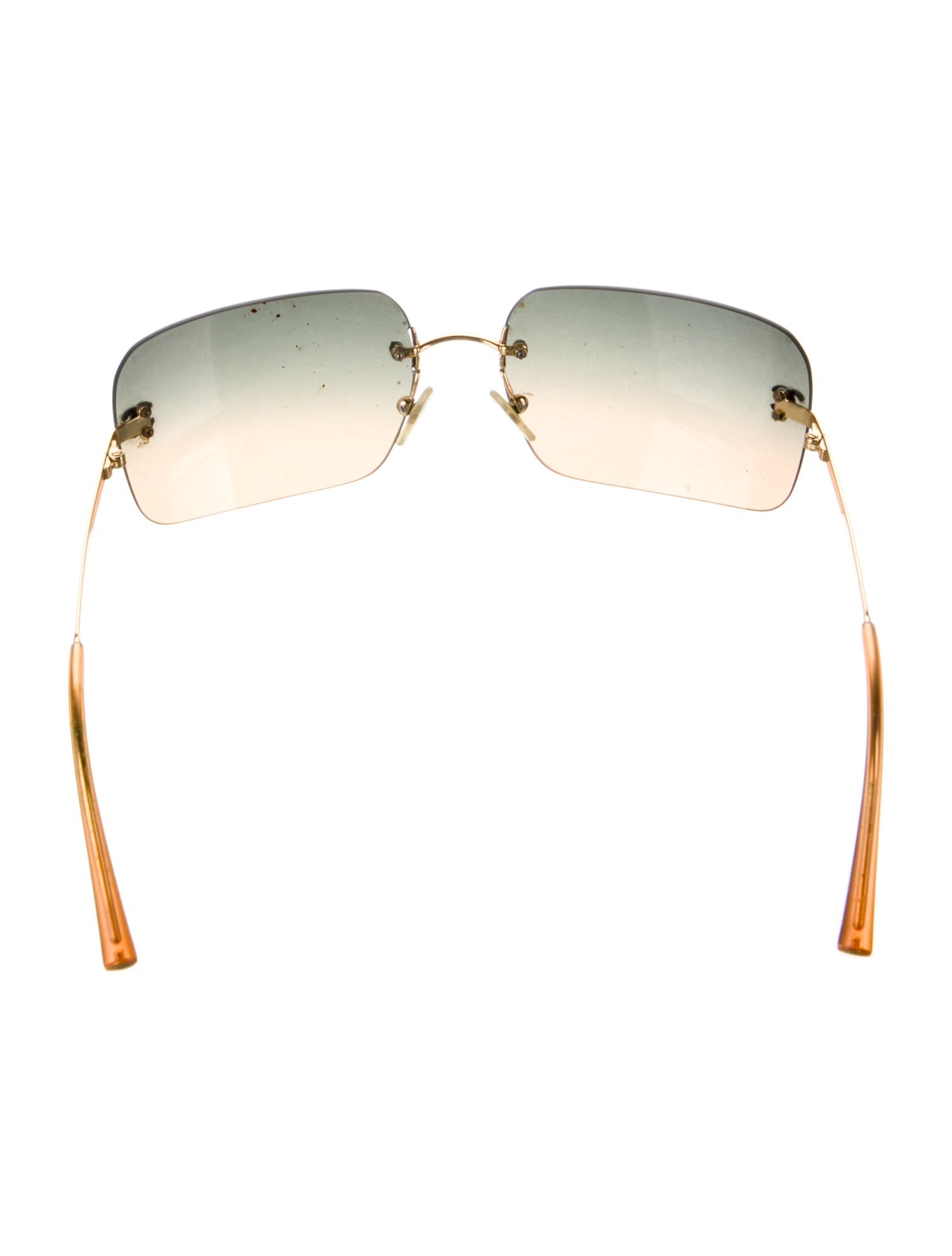 Chanel Vintage Interlocking CC Logo Sunglasses