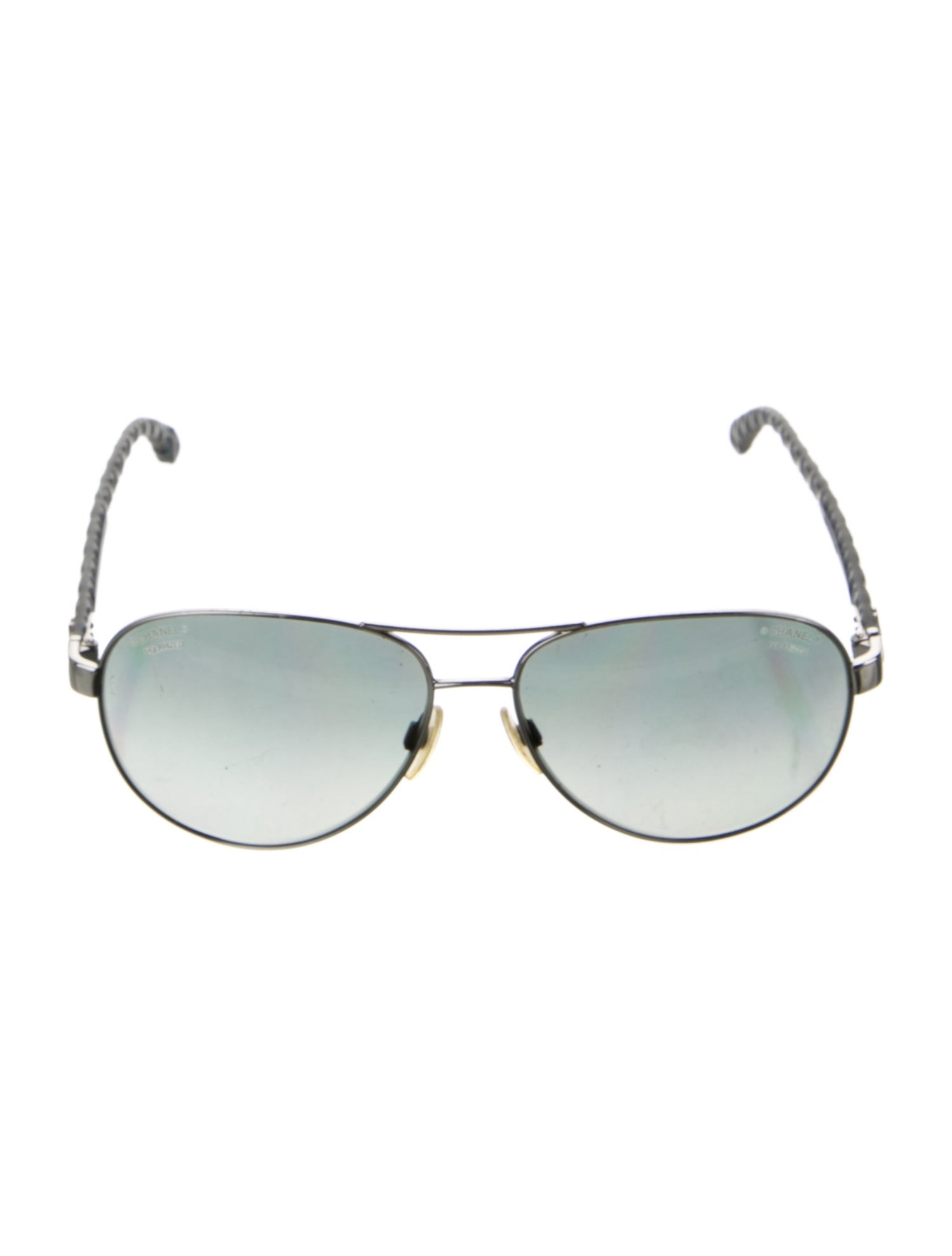 Chanel Interlocking CC Logo Aviator Sunglasses