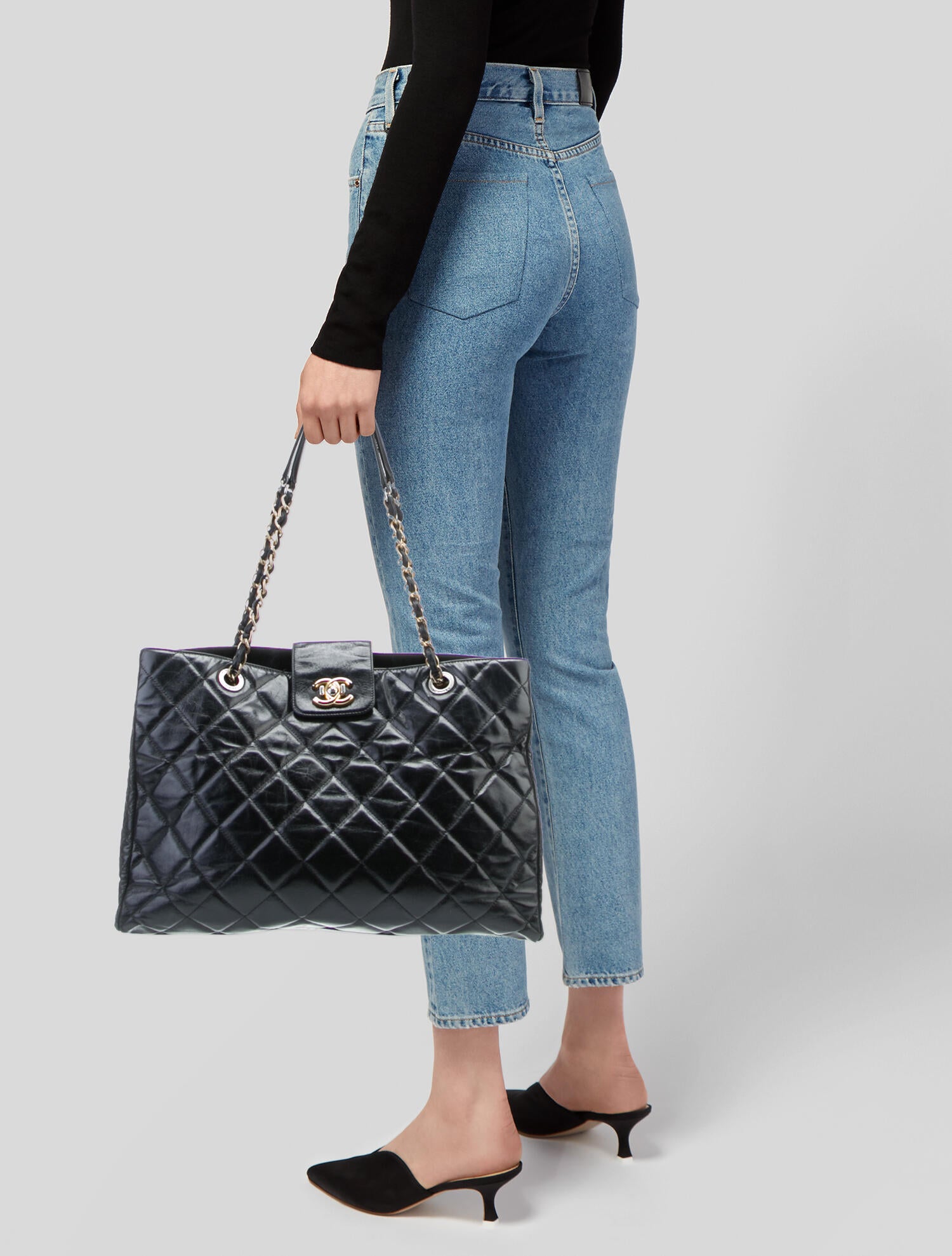 Chanel Quilted Daily Walk Tote