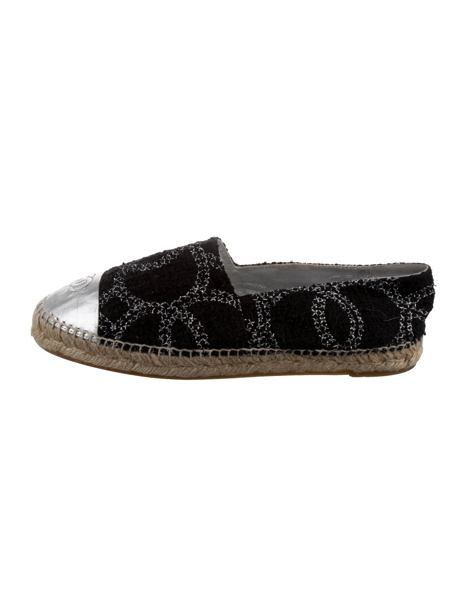 Chanel 2016 Interlocking CC Logo Espadrilles