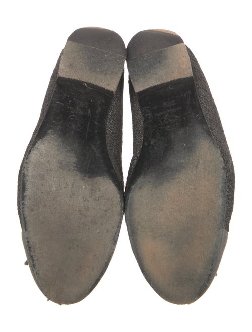 Chanel Interlocking CC Logo Tweed Ballet Flats