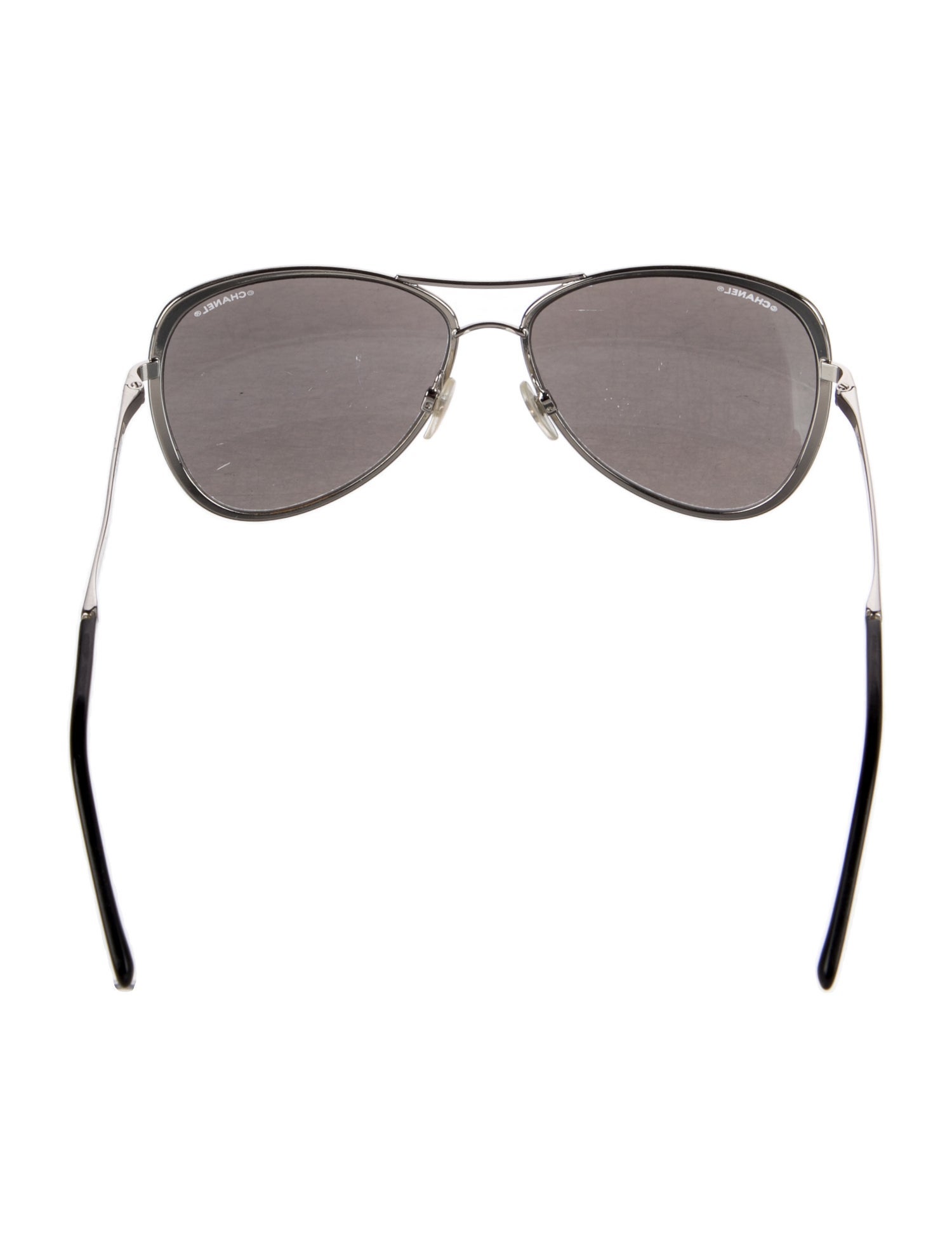 Interlocking CC Logo Aviator Sunglasses