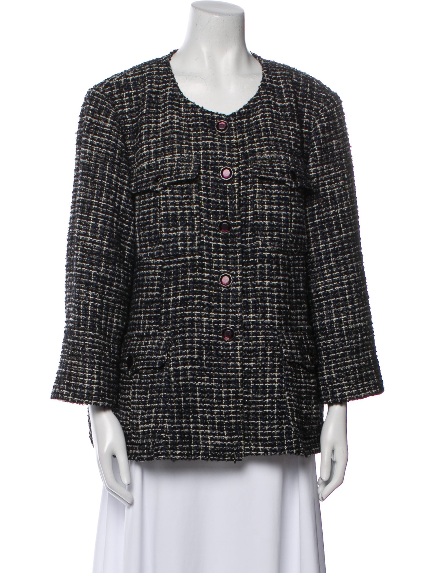 Chanel 2012 Wool Evening Jacket