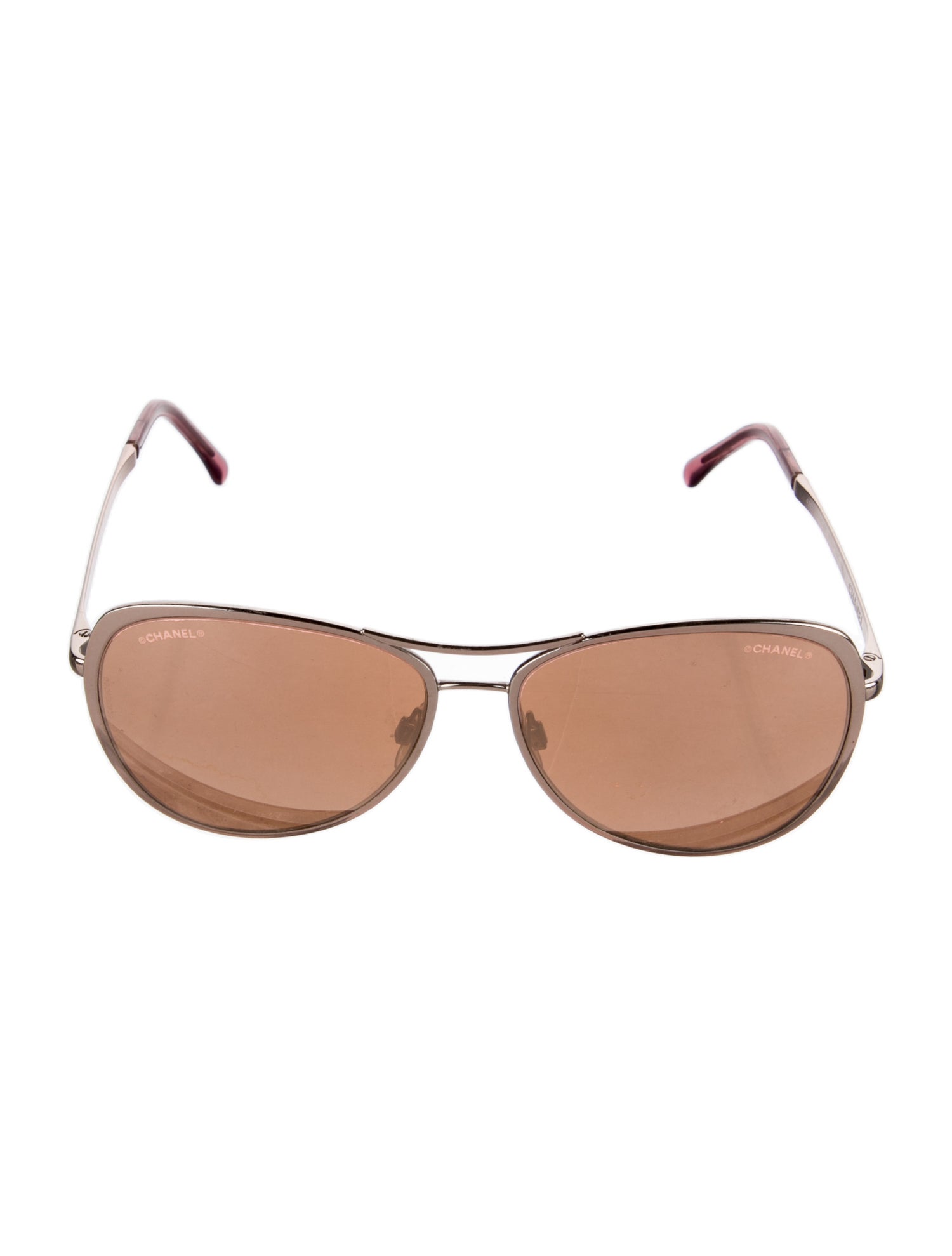 Chanel Interlocking CC Logo Aviator Sunglasses