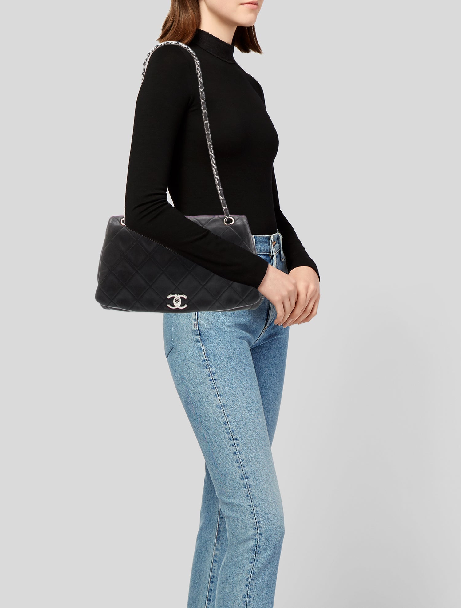 Chanel CC Curvy Flap Bag