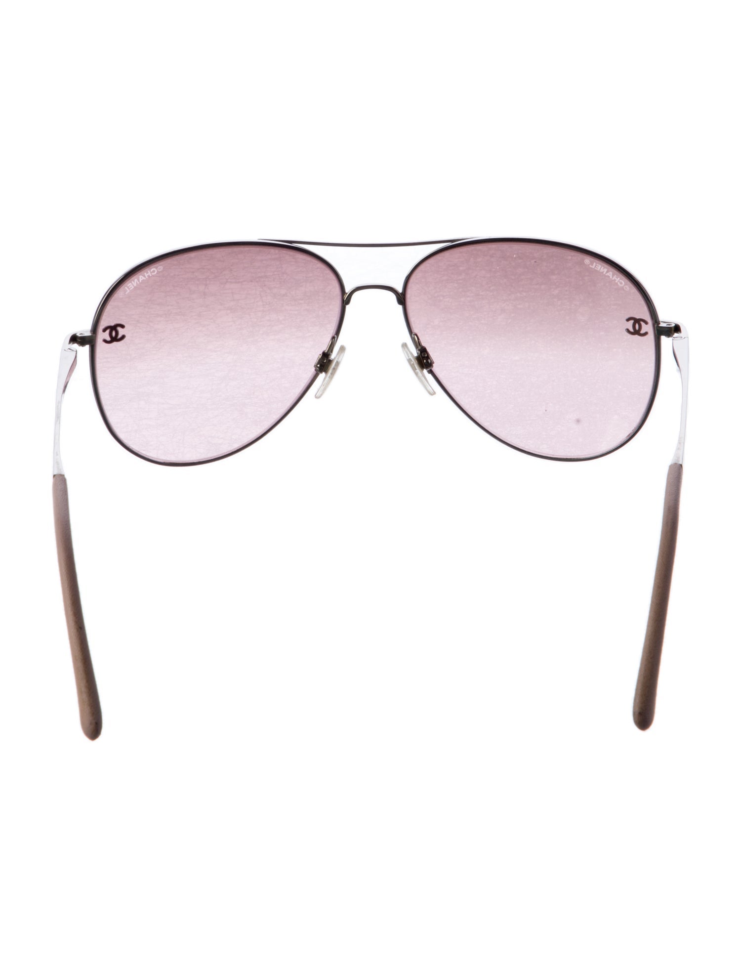 Chanel Interlocking CC Logo Aviator Sunglasses