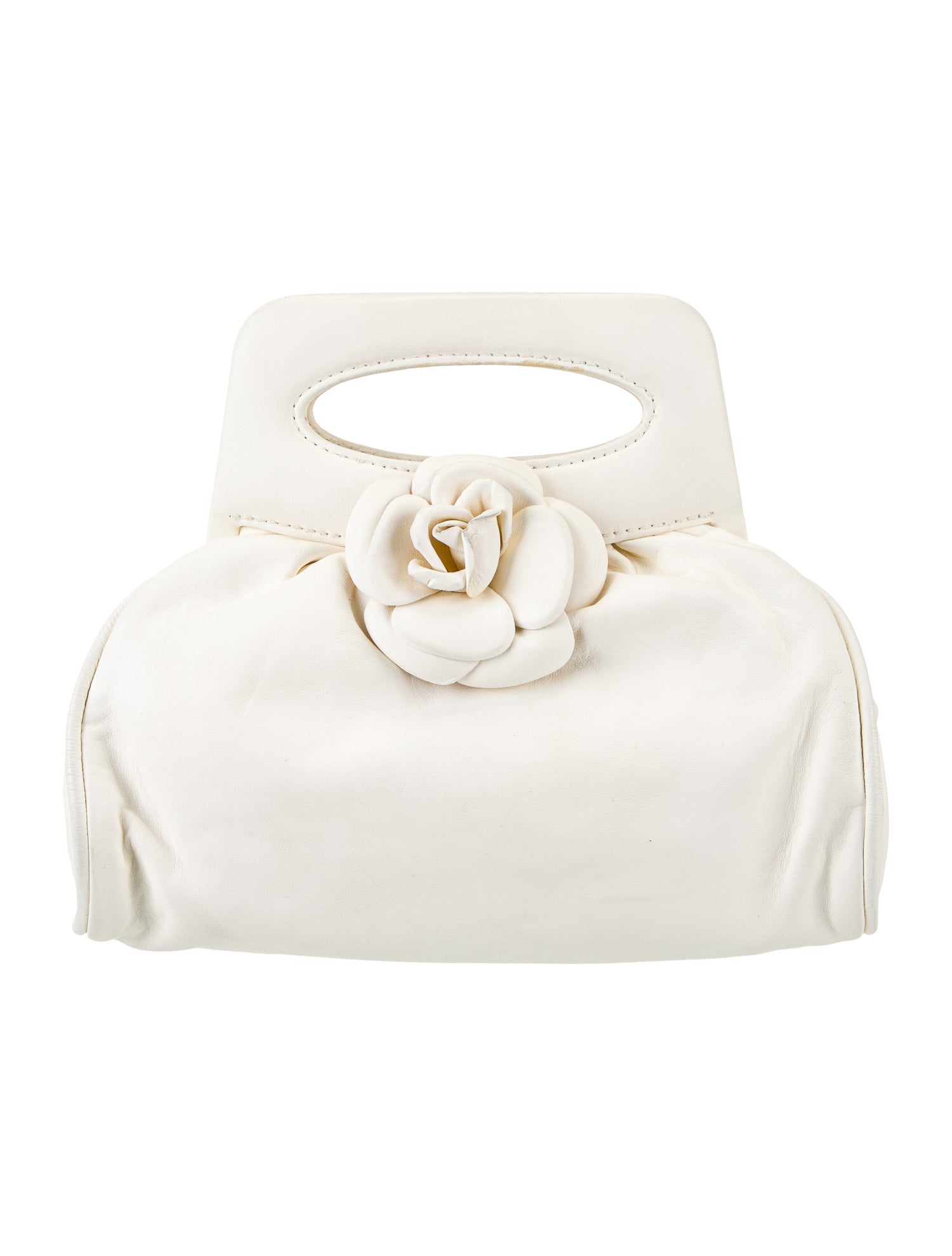 Chanel Camellia Frame Handle Bag
