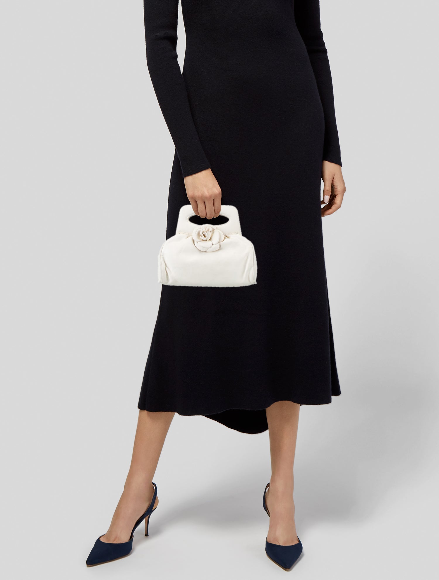 Chanel Camellia Frame Handle Bag