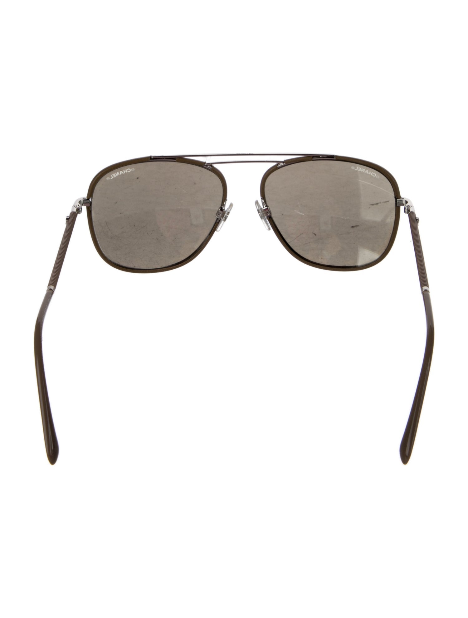 Chanel Interlocking CC Logo Aviator Sunglasses