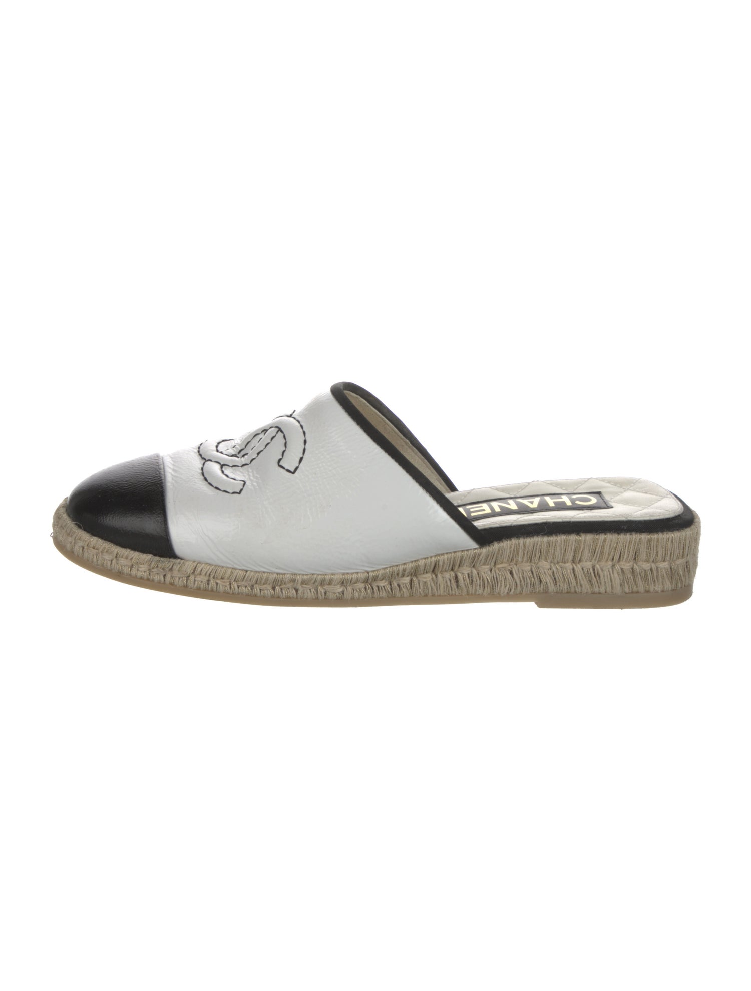 Chanel 2023 Interlocking CC Logo Espadrilles