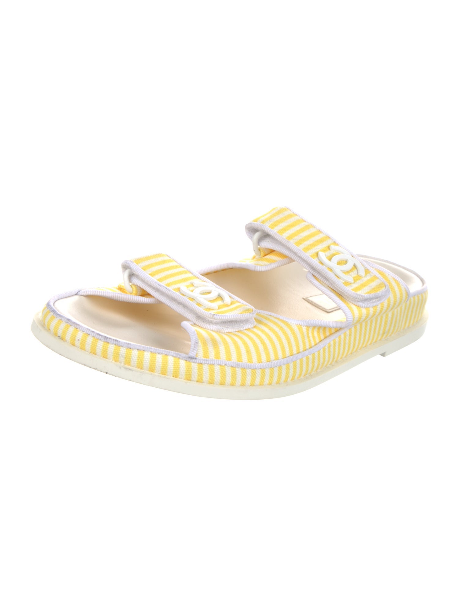 Chanel 2024 Interlocking CC Logo Slides