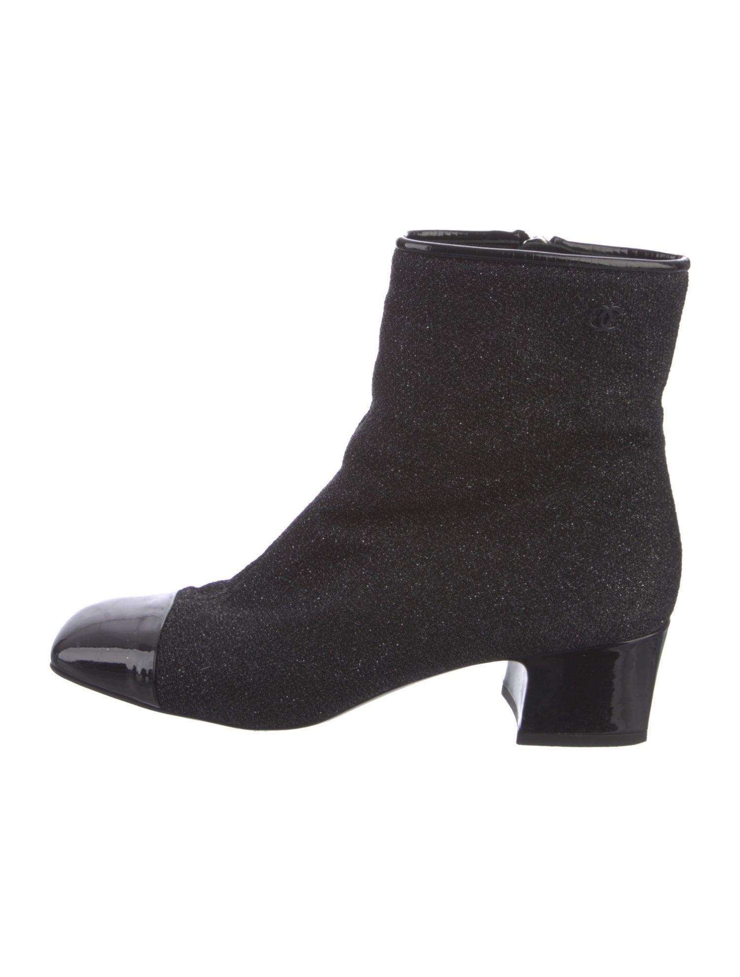 Chanel 2017 Interlocking CC Logo Boots