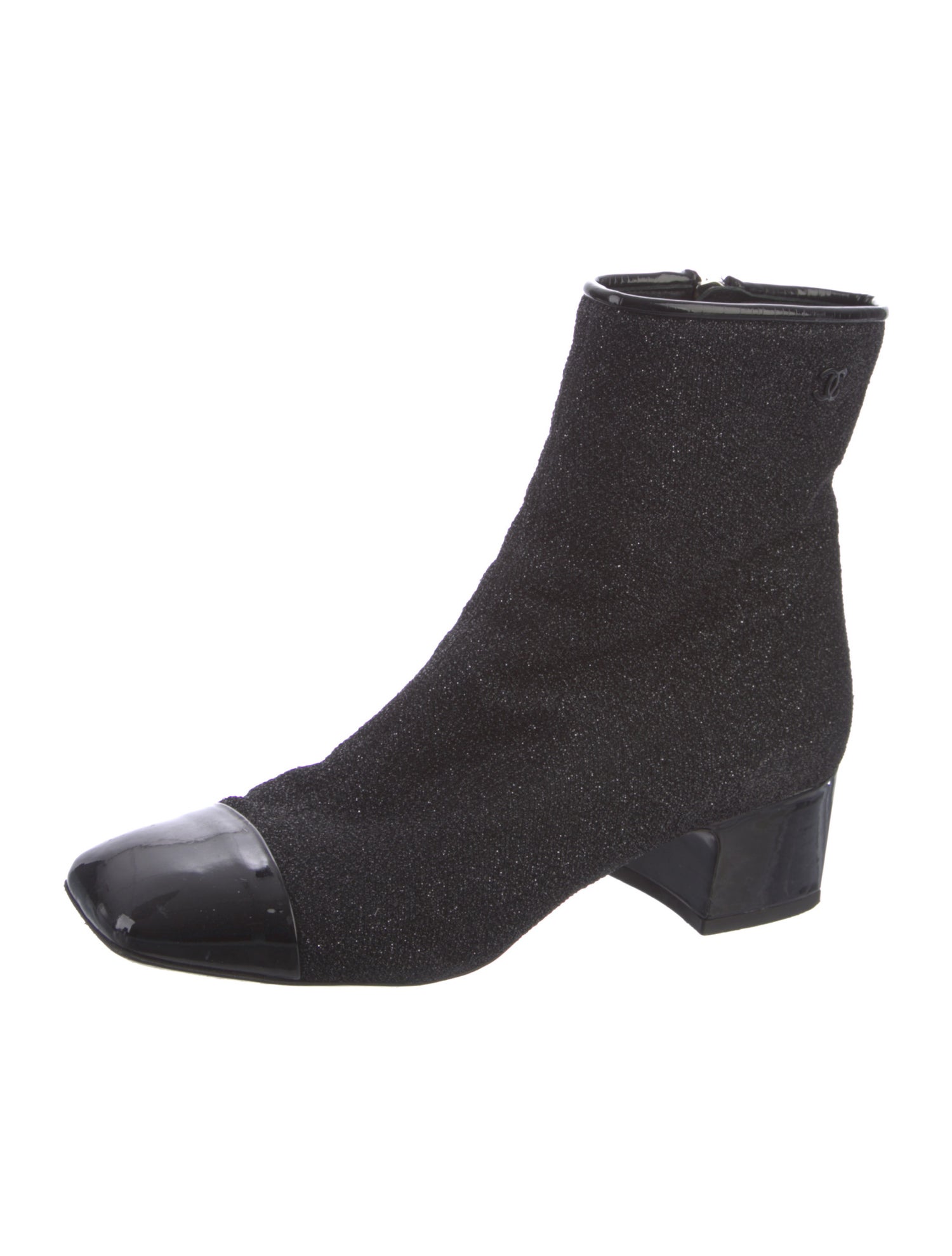 Chanel 2017 Interlocking CC Logo Boots