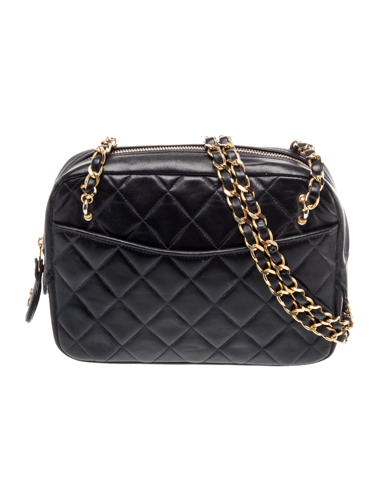 Chanel Quilted Camera Bag
