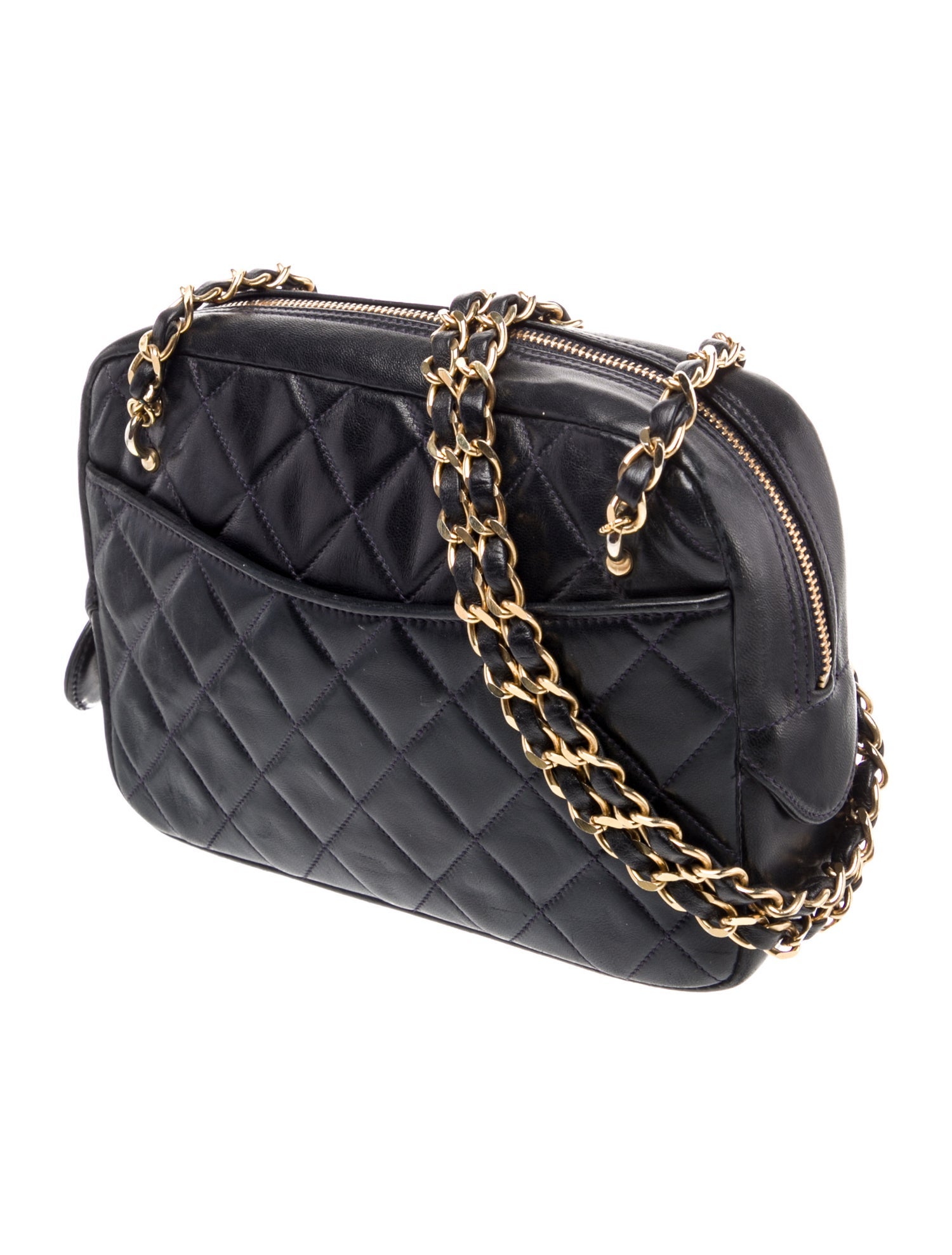 Chanel Quilted Camera Bag