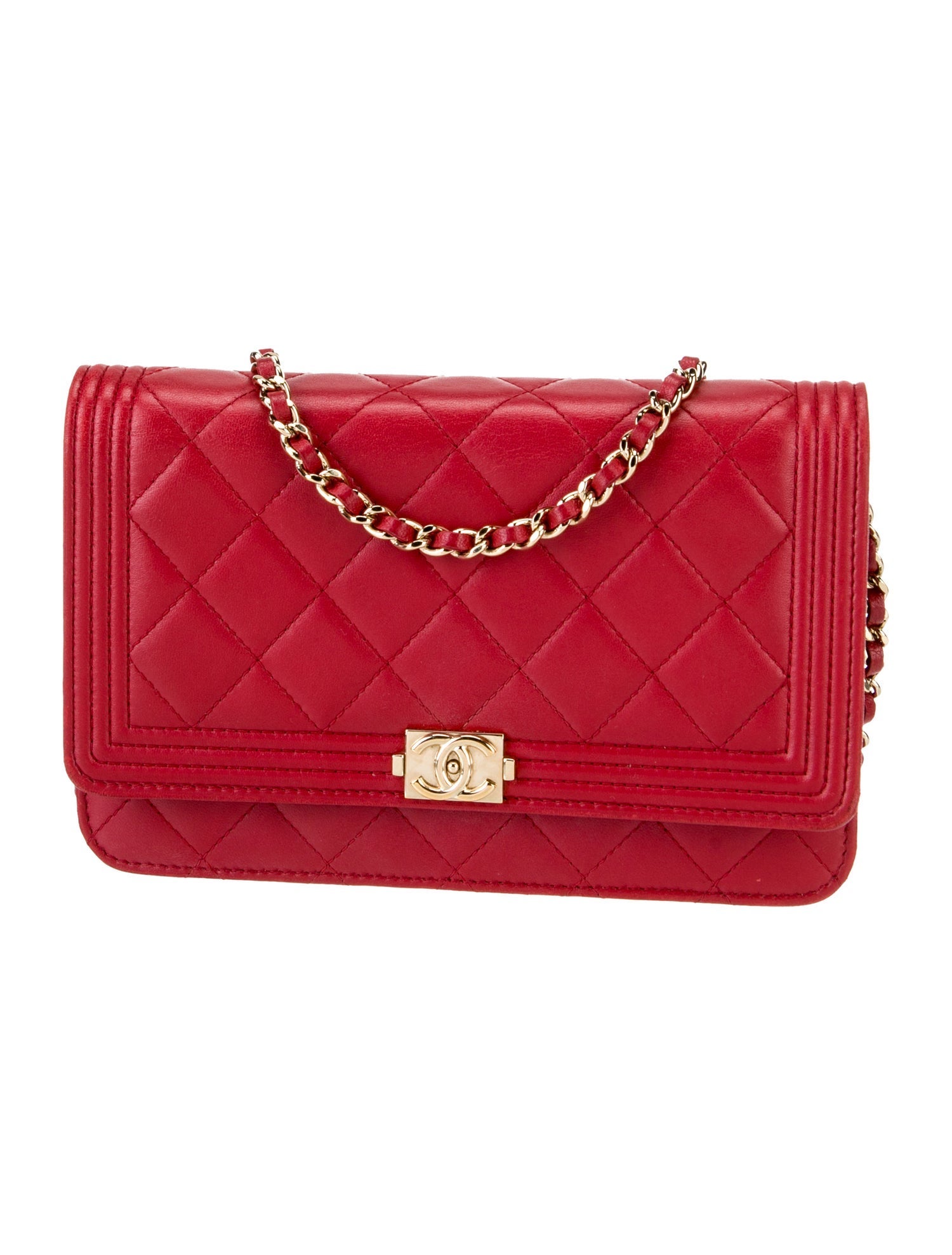 Chanel Boy Wallet on Chain