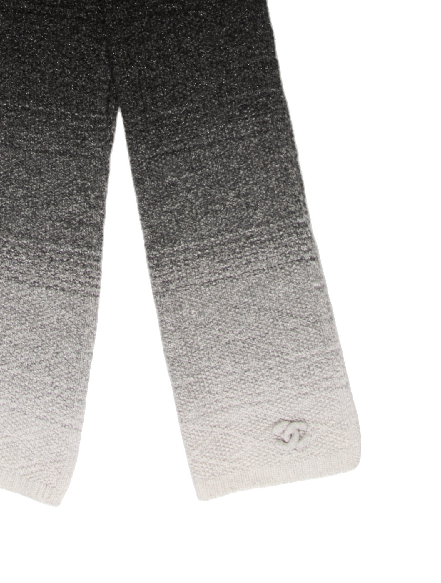 Chanel Wool Interlocking CC Logo Scarf