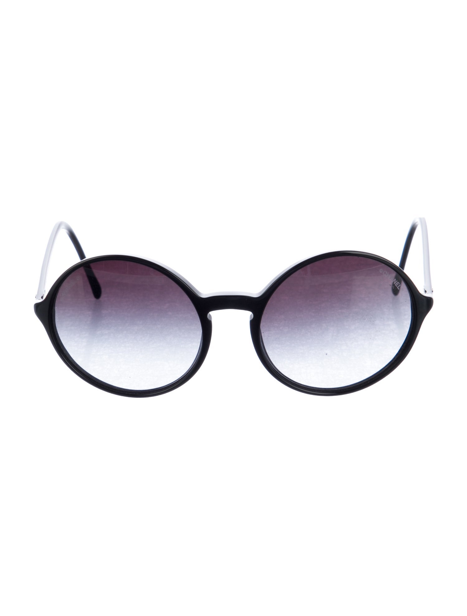 Chanel Interlocking CC Logo Round Sunglasses