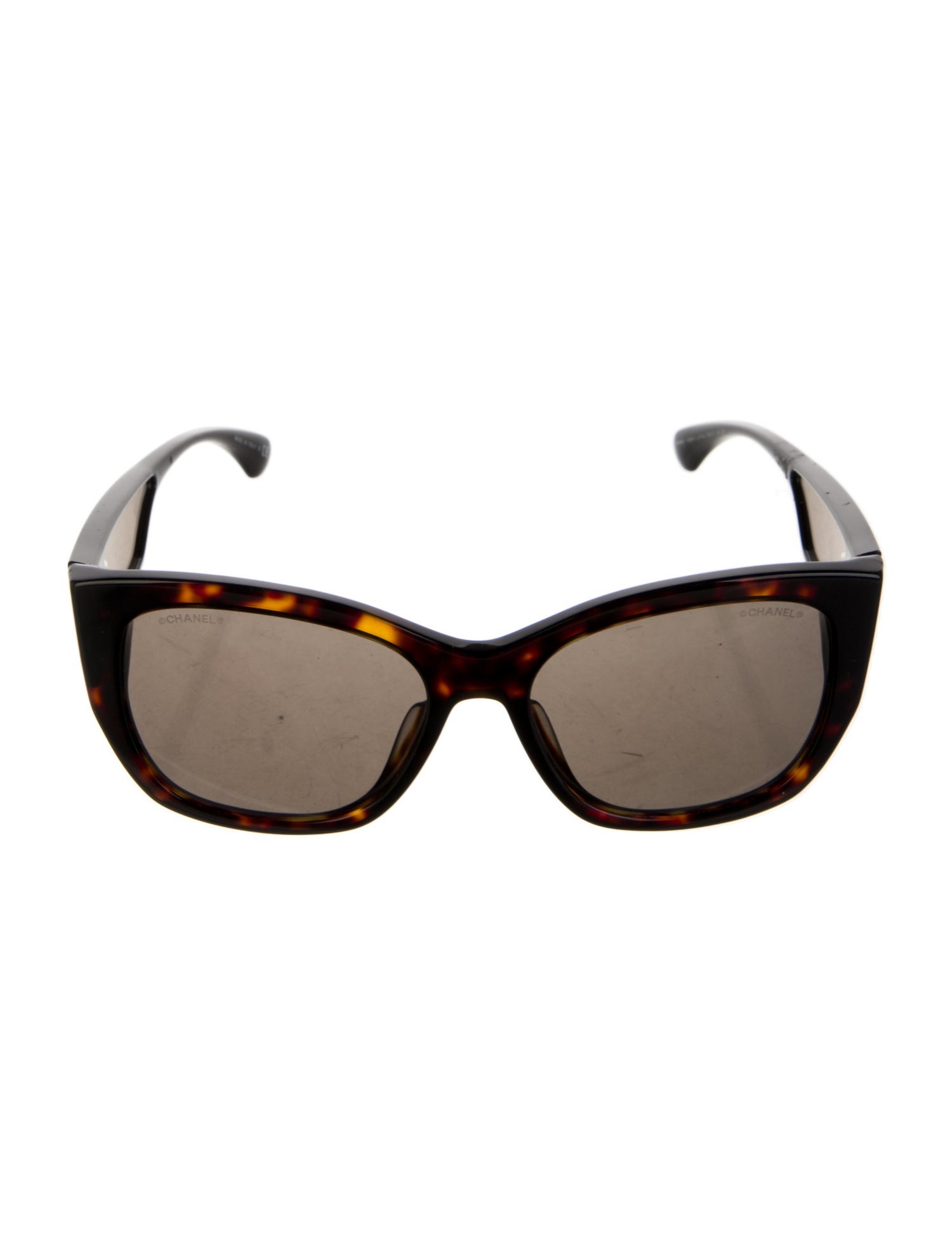 Chanel Interlocking CC Logo Cat-Eye Sunglasses