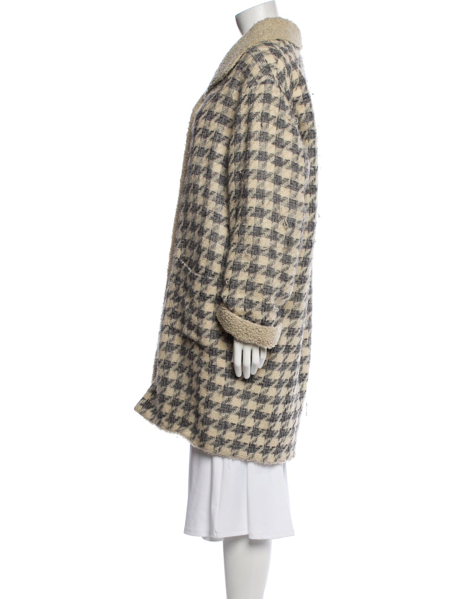 Chanel Vintage 1998 Faux Fur Coat