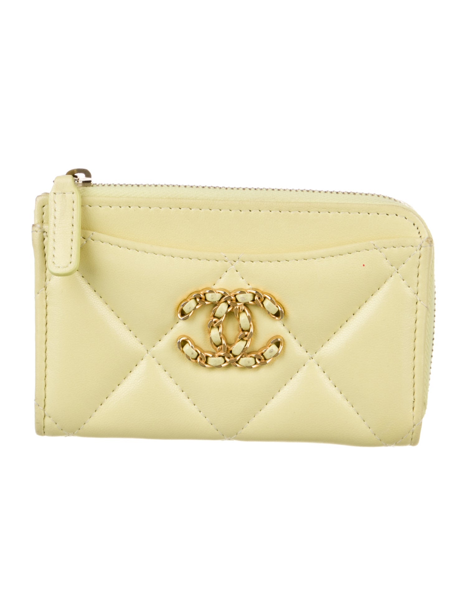 Chanel 19 Interlocking CC Logo Wallet