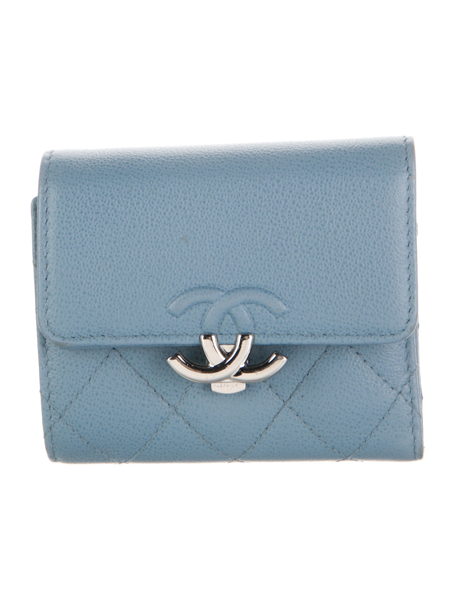 Chanel Urban Companion Compact Interlocking CC Logo Wallet