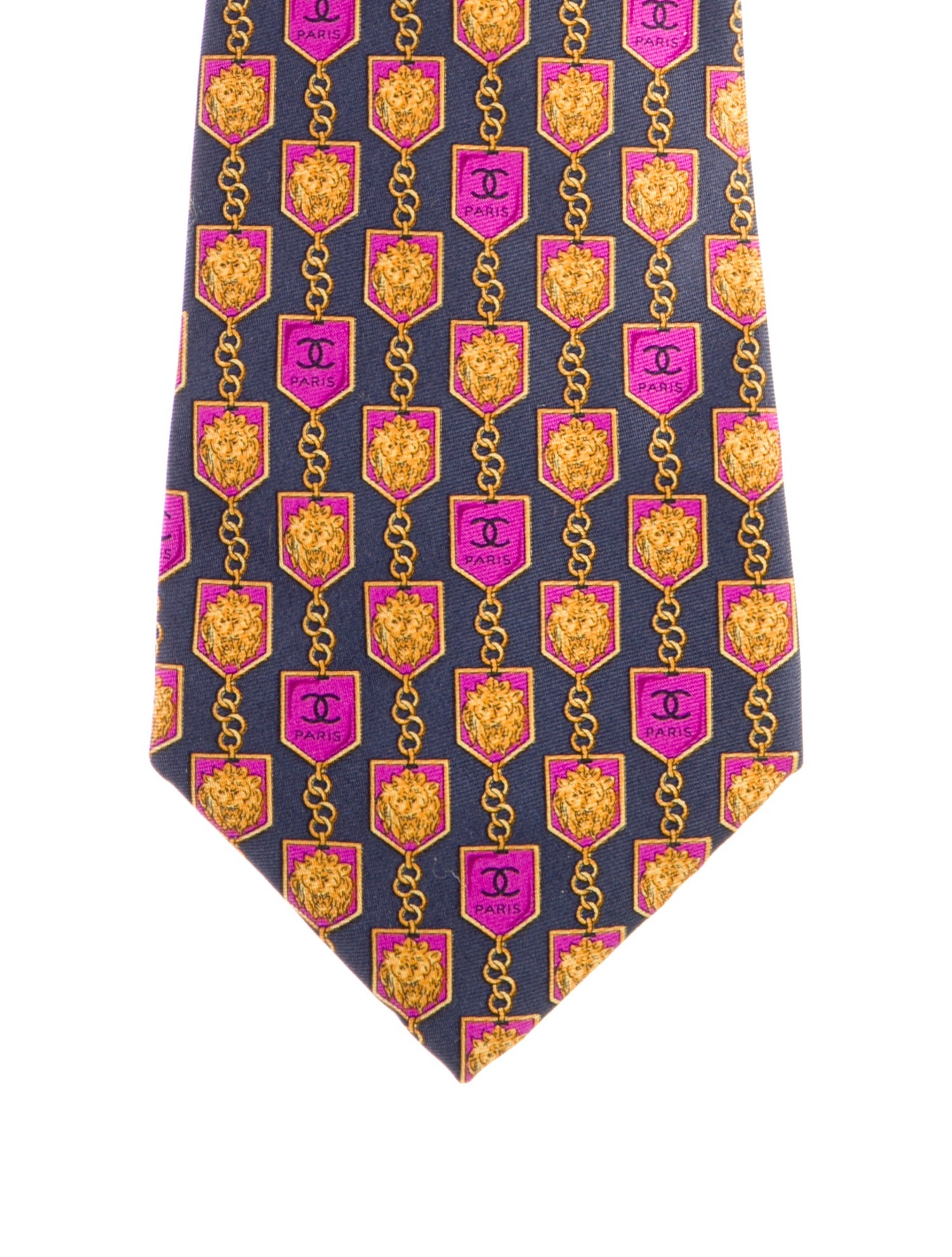 Chanel Vintage Silk Tie