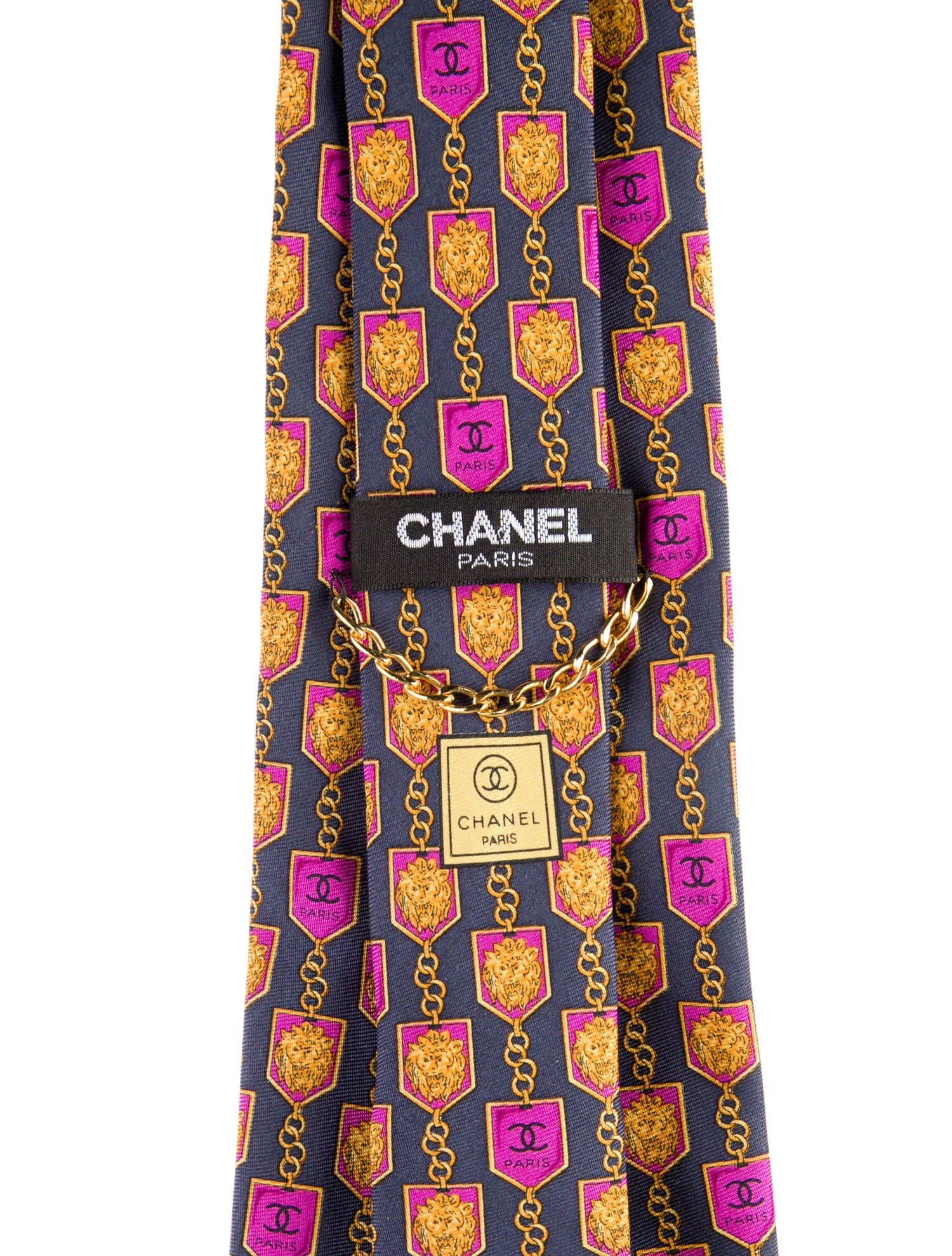 Chanel Vintage Silk Tie