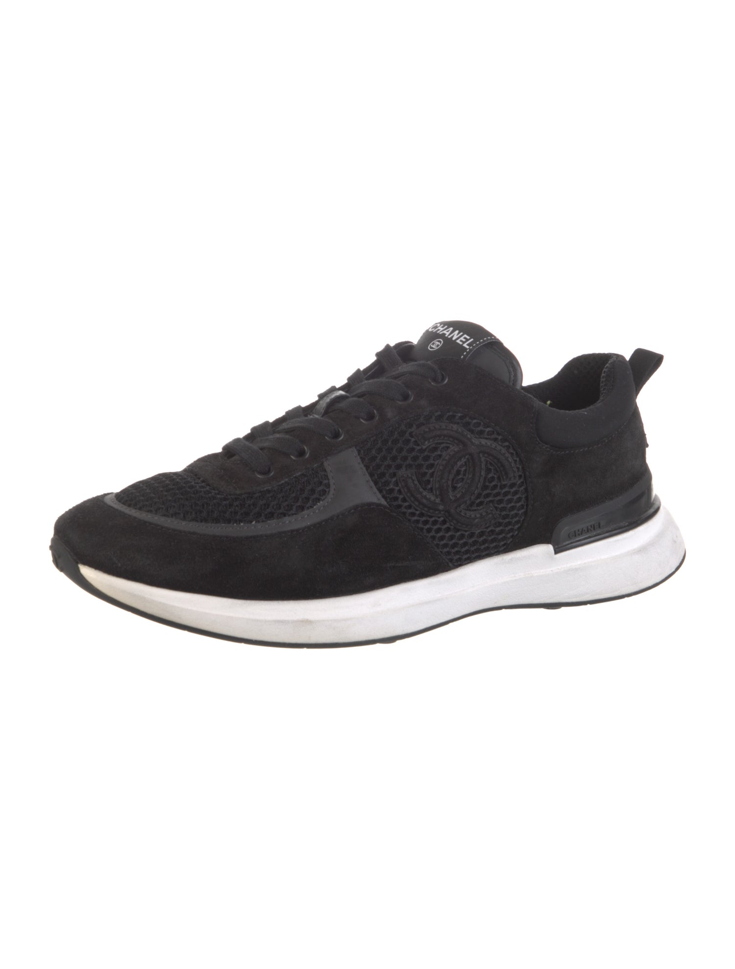 Chanel 2022 Interlocking CC Logo Athletic Sneakers