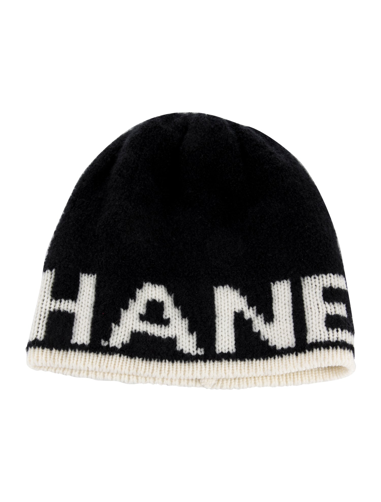 Chanel Cashmere Logo Beanie