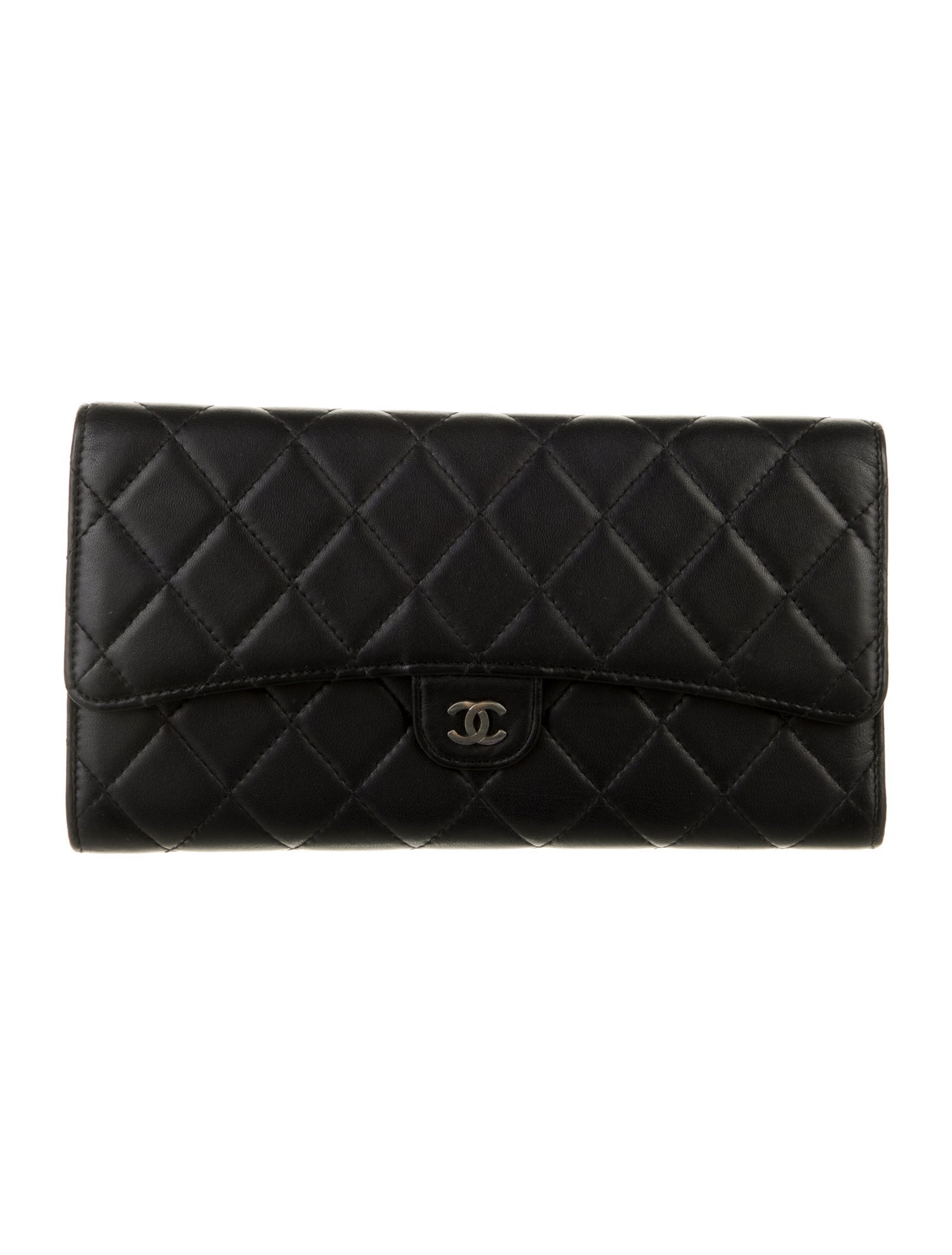 Chanel 2012 Travel Flap Continental Wallet