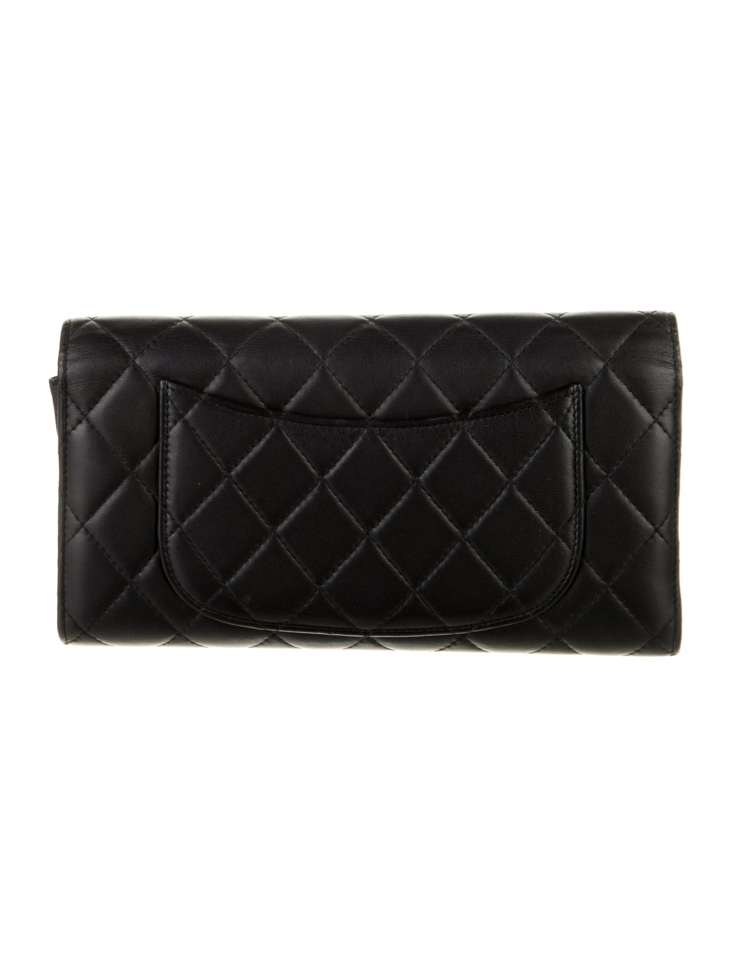 Chanel 2012 Travel Flap Continental Wallet