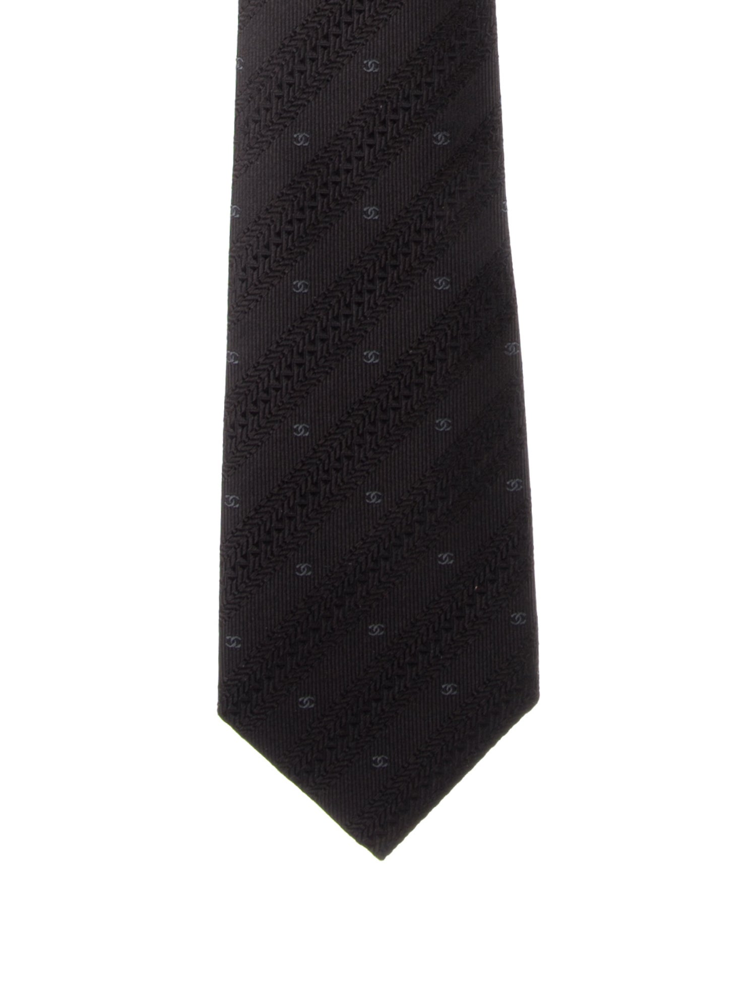 Chanel CC Silk Tie