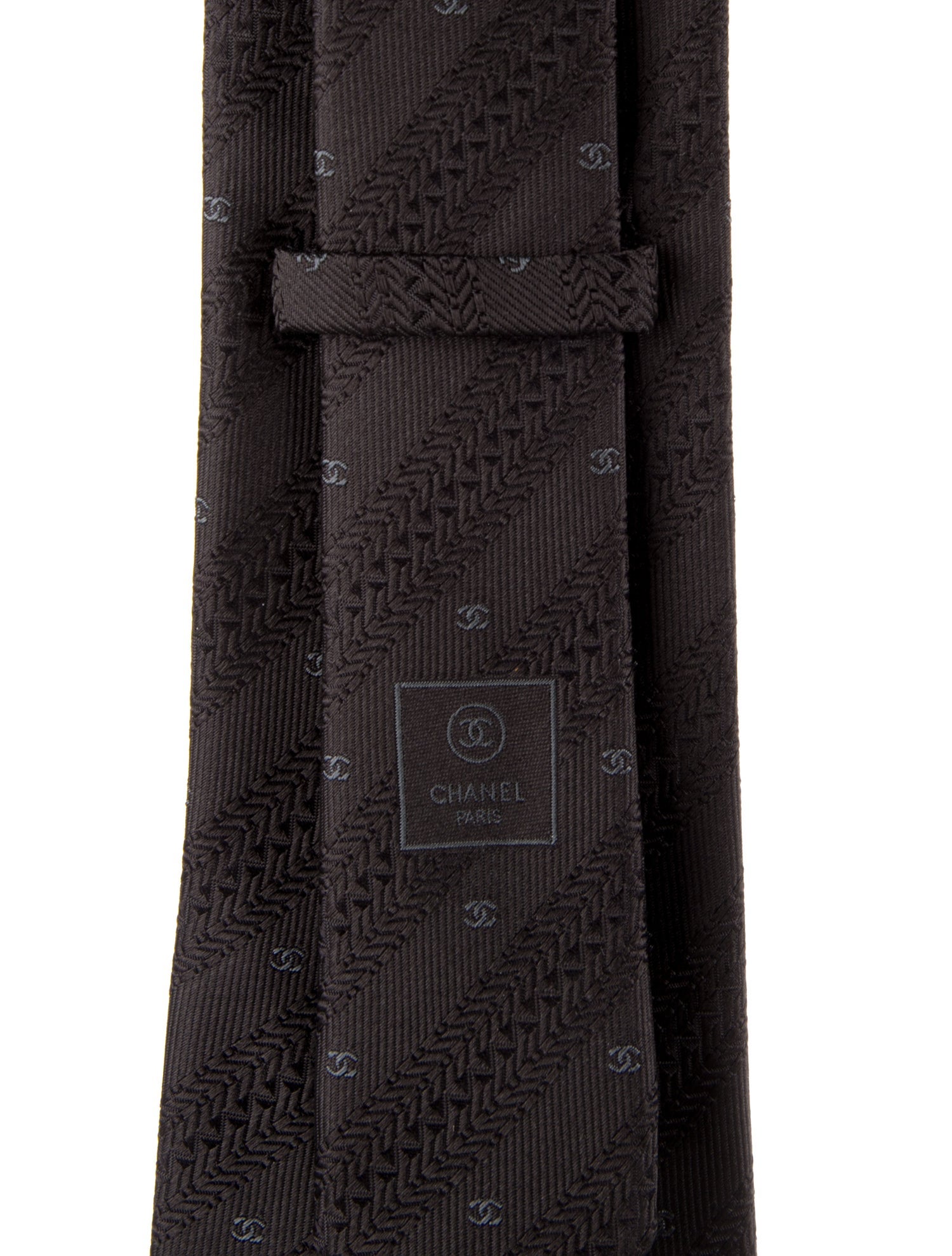 Chanel CC Silk Tie