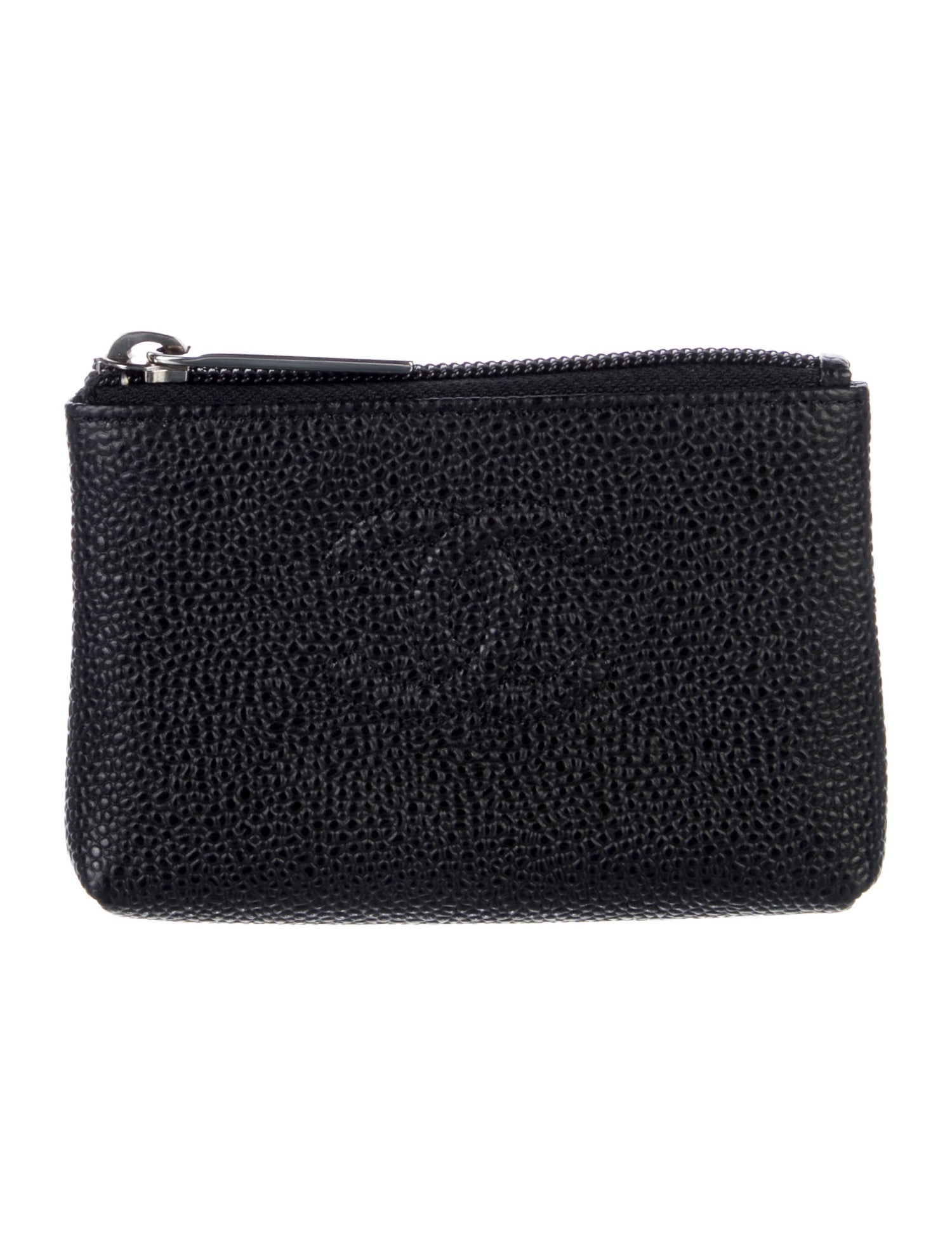 Chanel CC Caviar Key Pouch