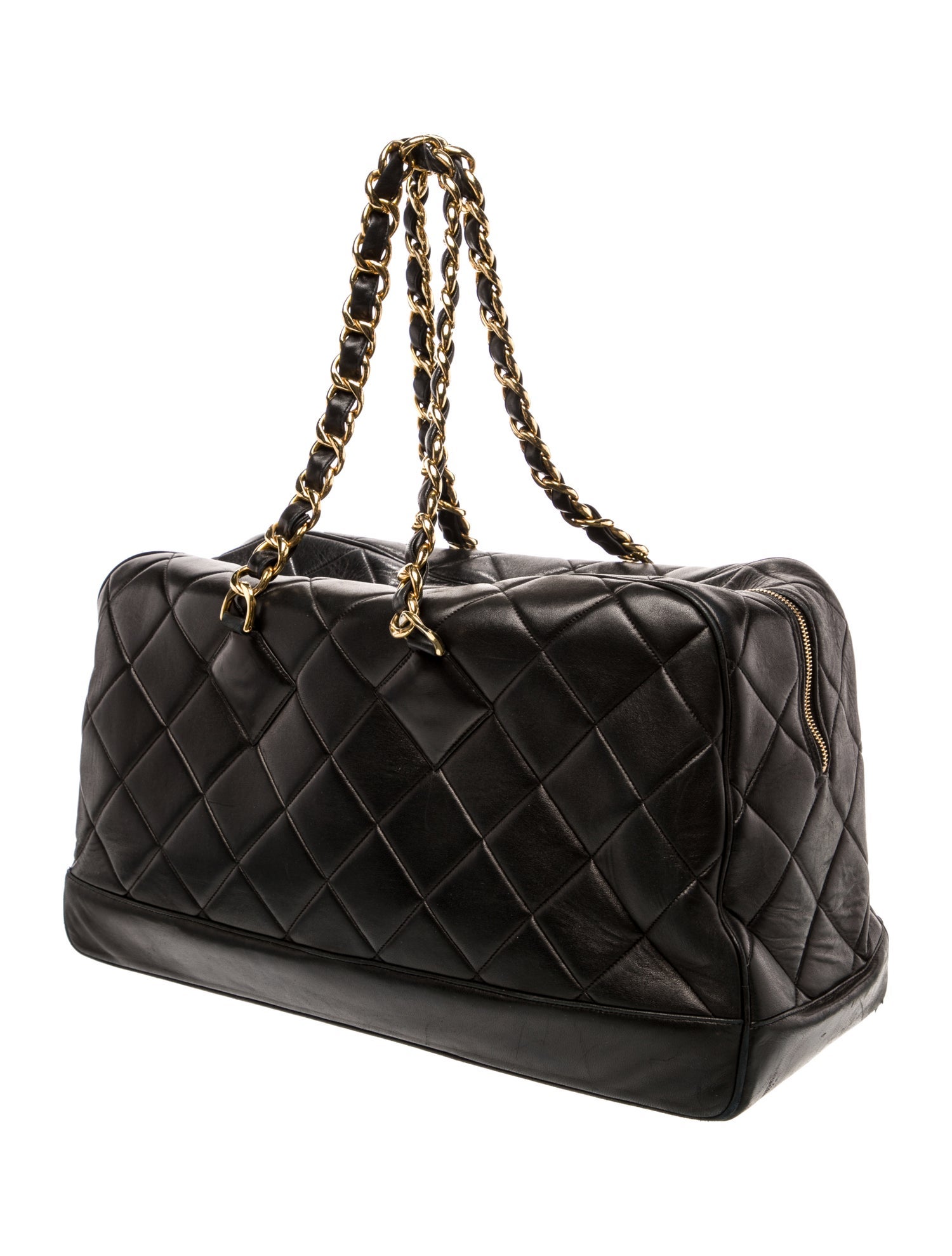 Chanel Quilted Weekender Bag