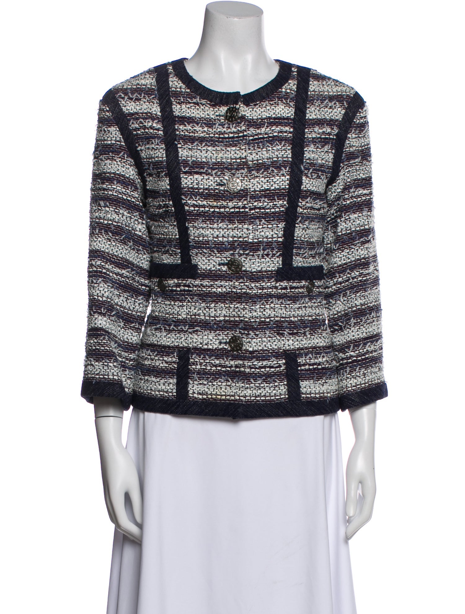 Chanel 2013 Tweed Pattern Jacket