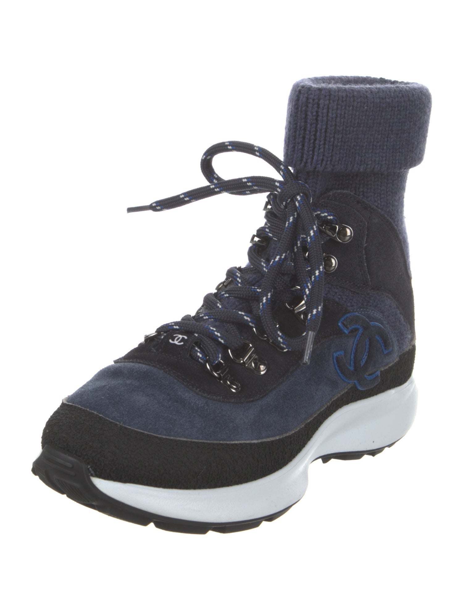 Chanel 2021 Interlocking CC Logo Sneakers