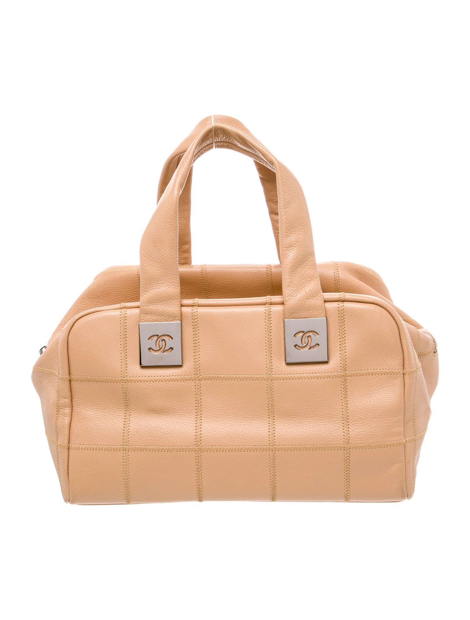 Chanel Medium LAX Square Quilt Bowler Bag