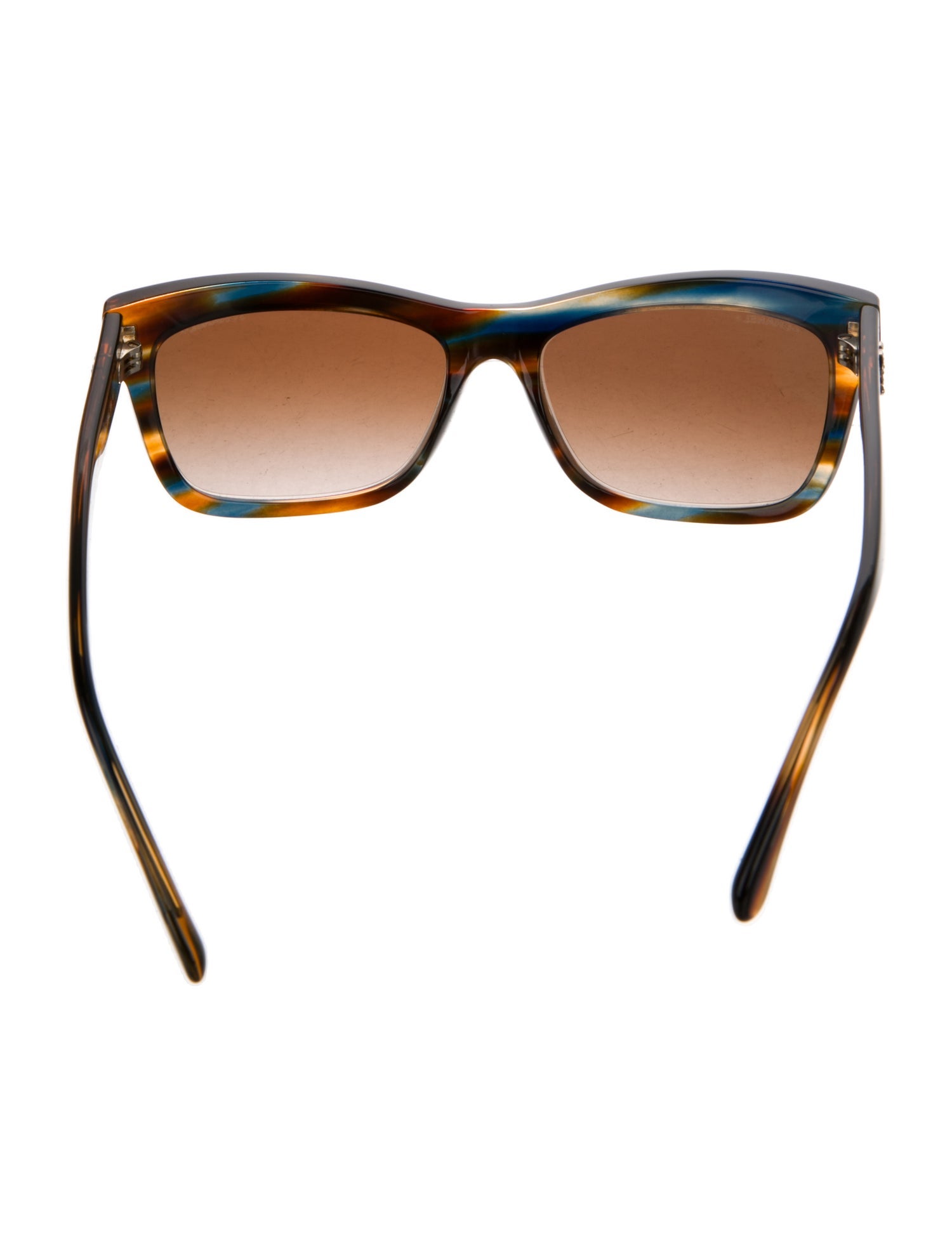 Chanel Interlocking CC Logo Cat-Eye Sunglasses